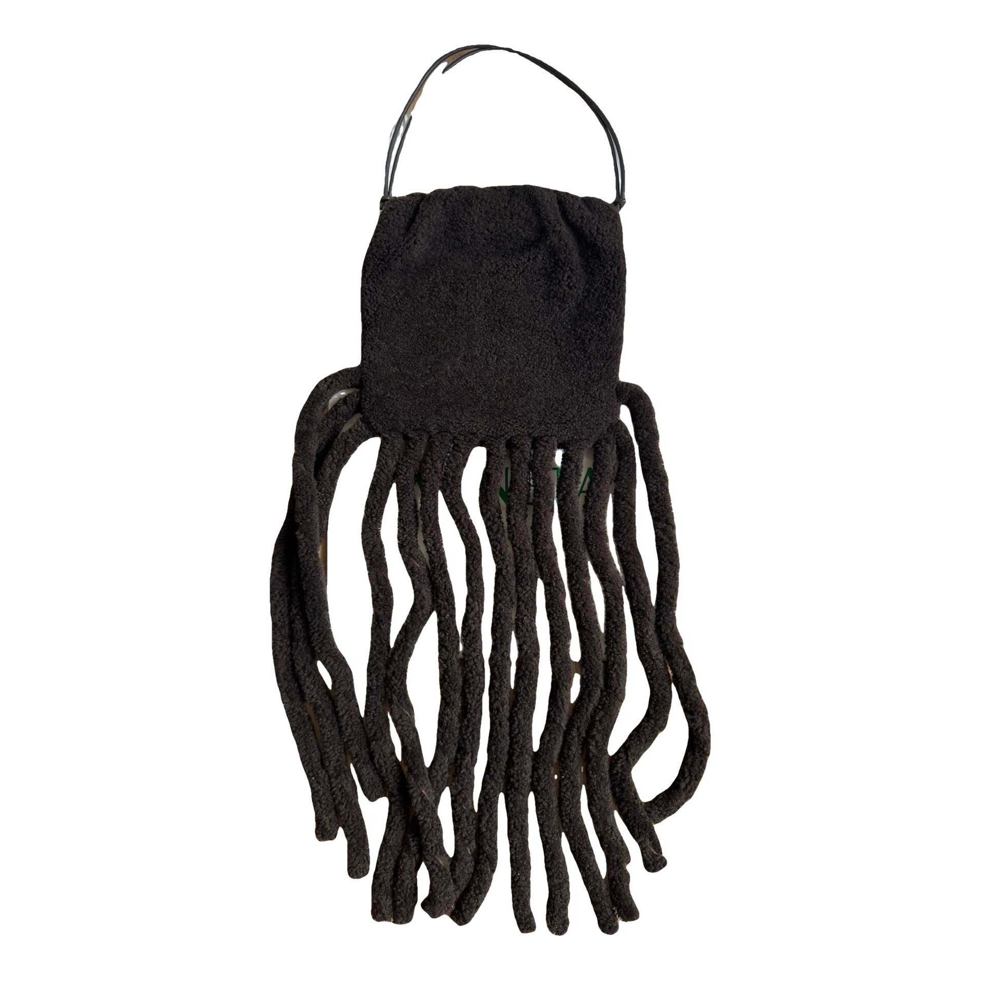 Fringe Pouch leather handbag