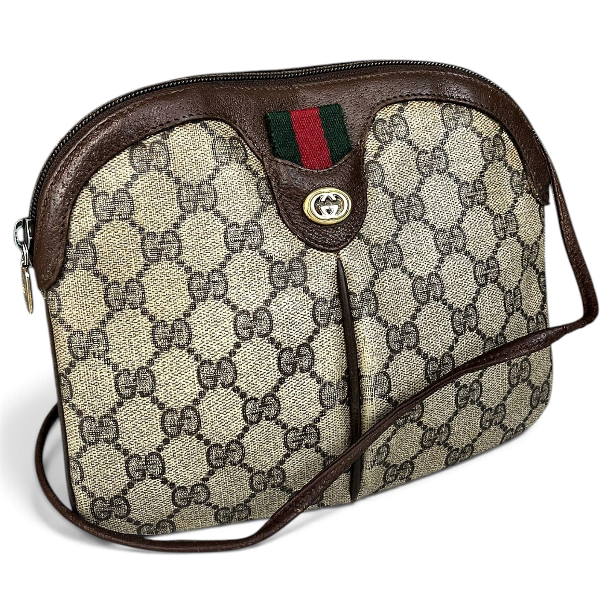 Ophidia GG Supreme leather crossbody bag