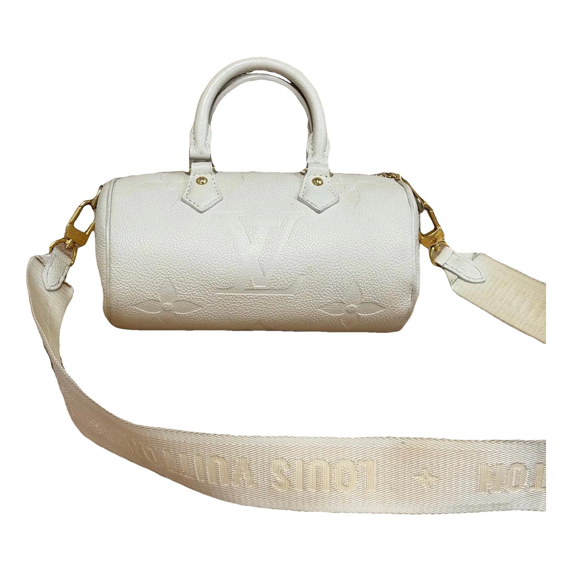 Papillon BB leather handbag