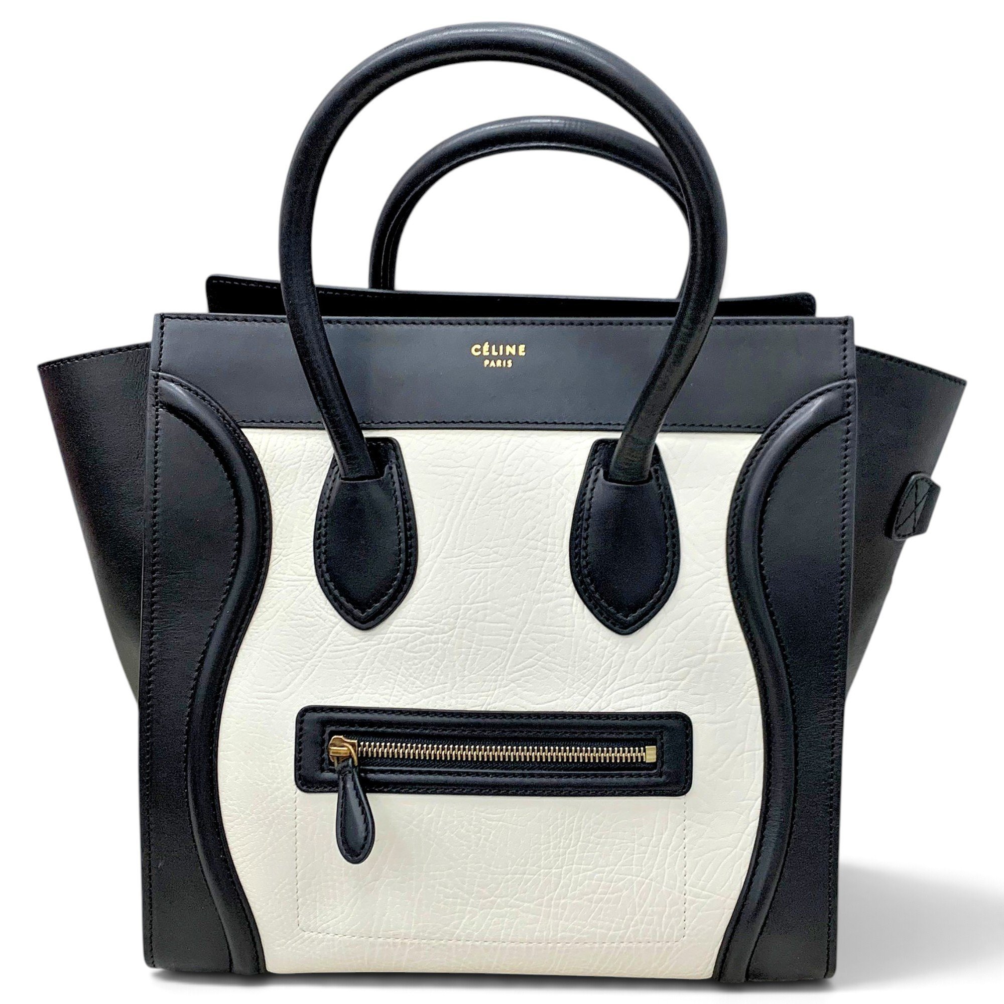 Luggage leather handbag