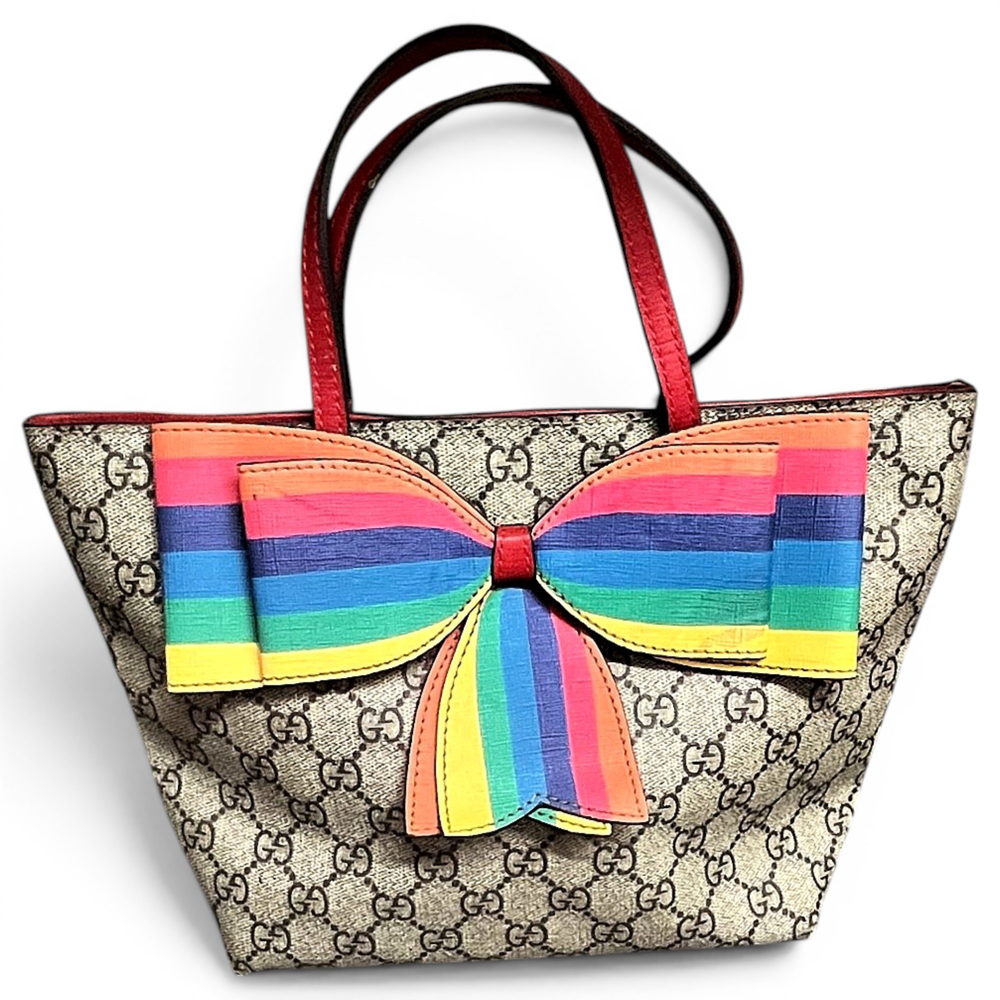 Leather tote