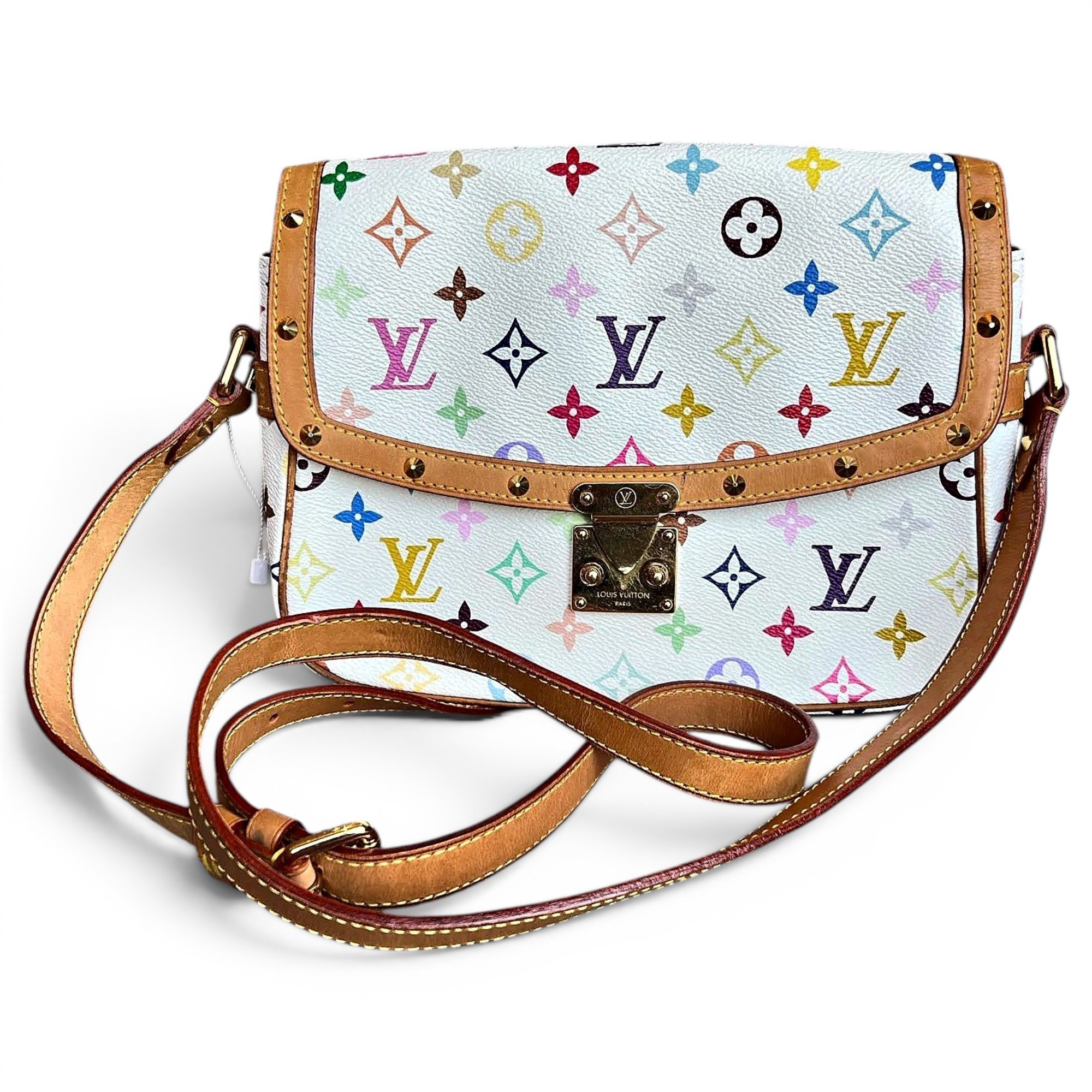 Sologne vinyl crossbody bag