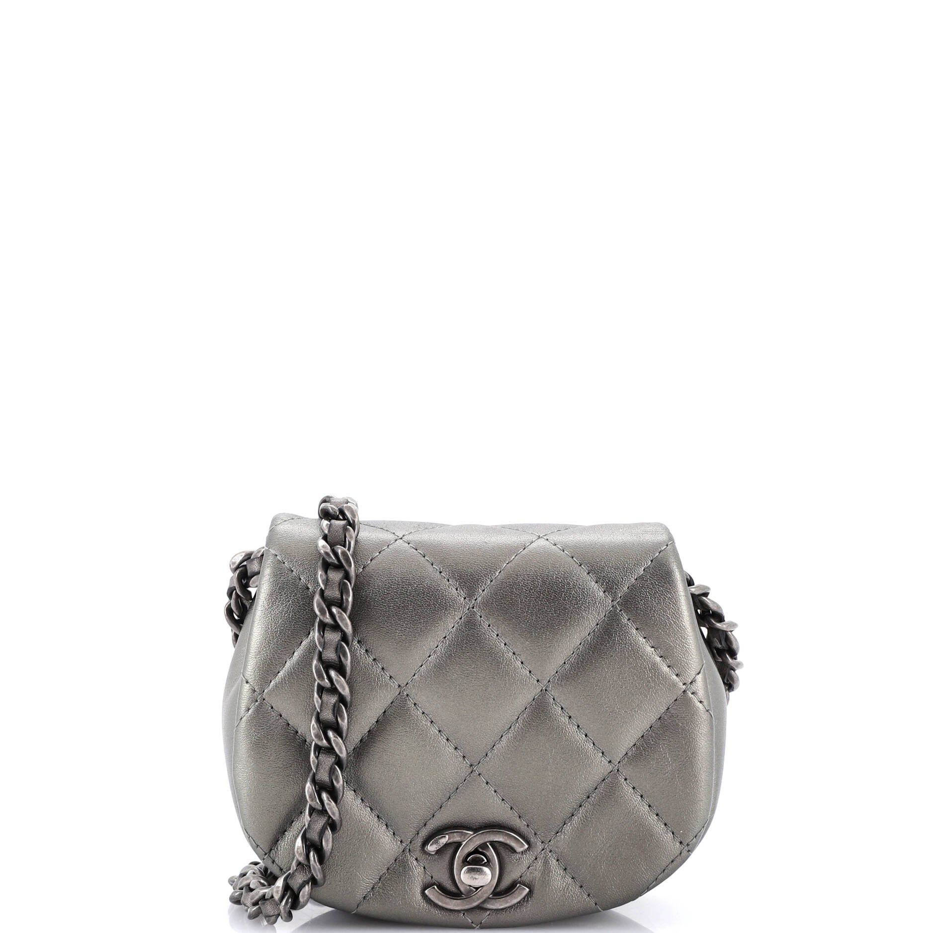 Chanel Coco Mail Clutch with Chain Quilted Calfskin Mini