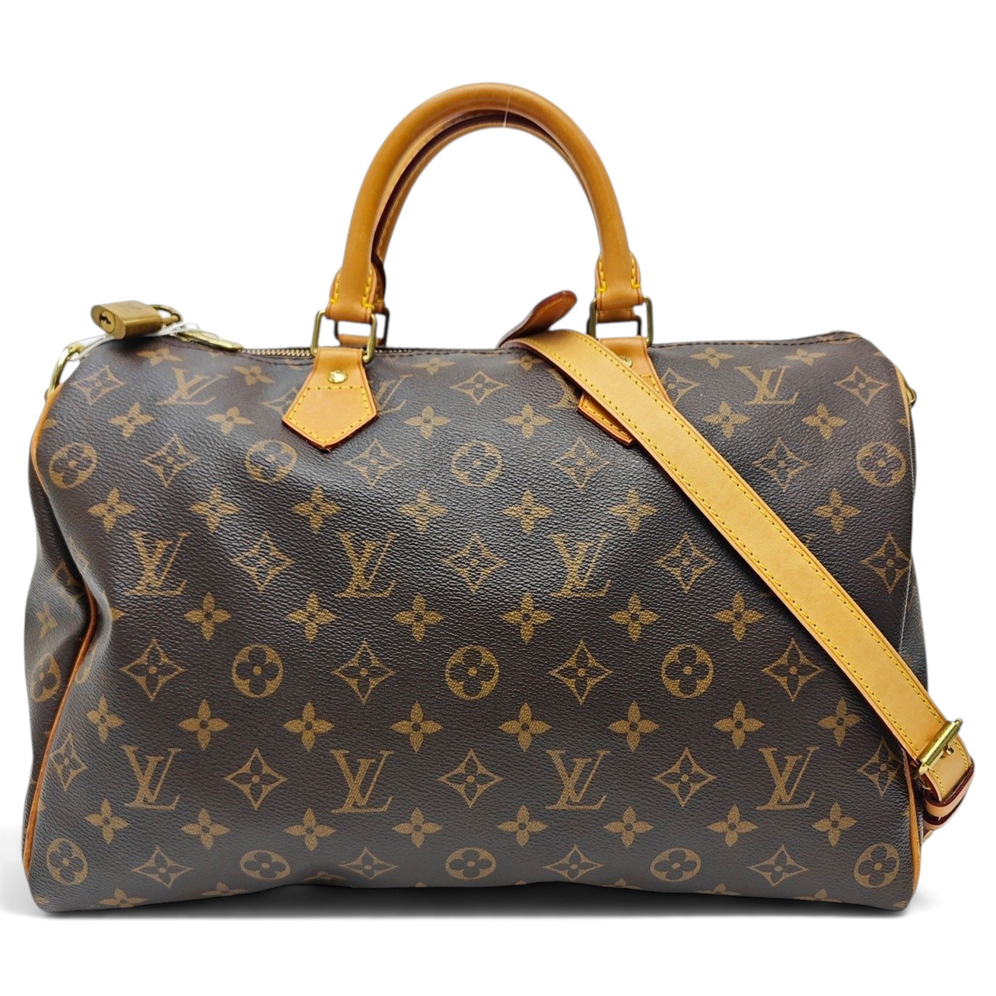 Nano Speedy / Mini HL leather handbag