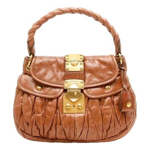 Leather handbag