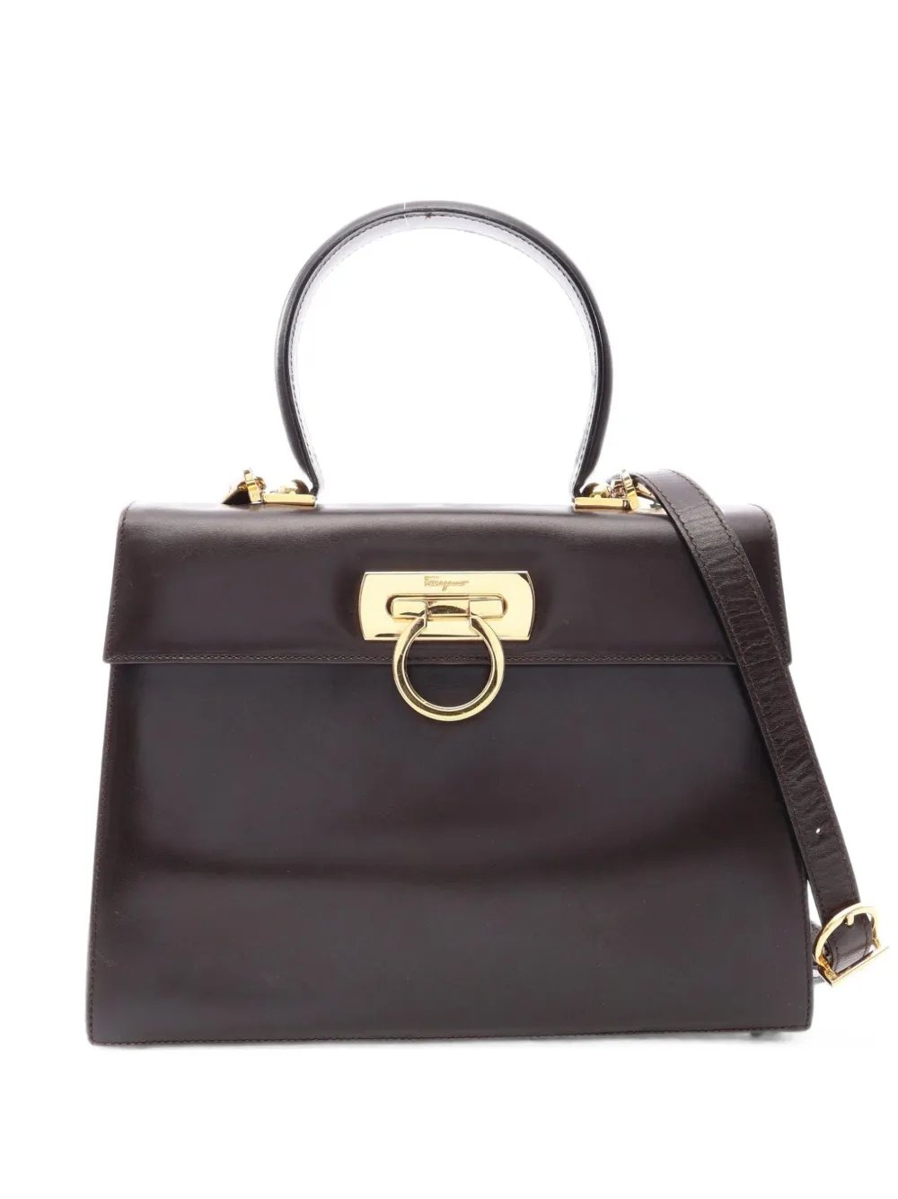 2010s Gancini flip-lock tote bag