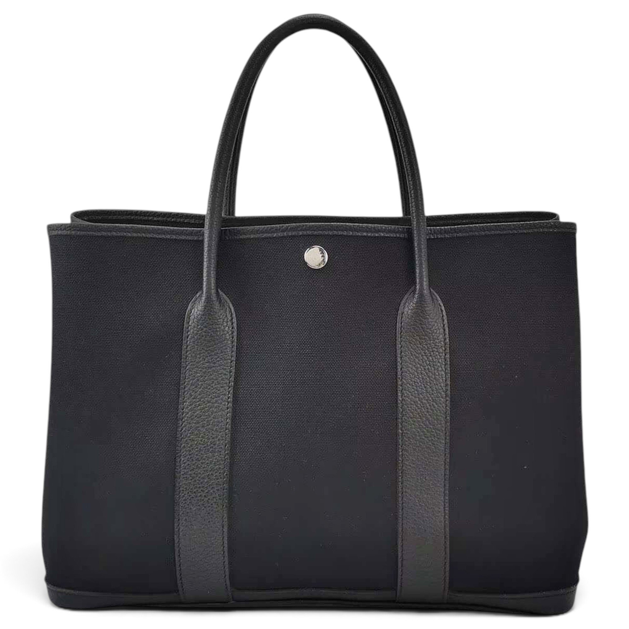 Hermes Garden Party 36 Handbag Black
