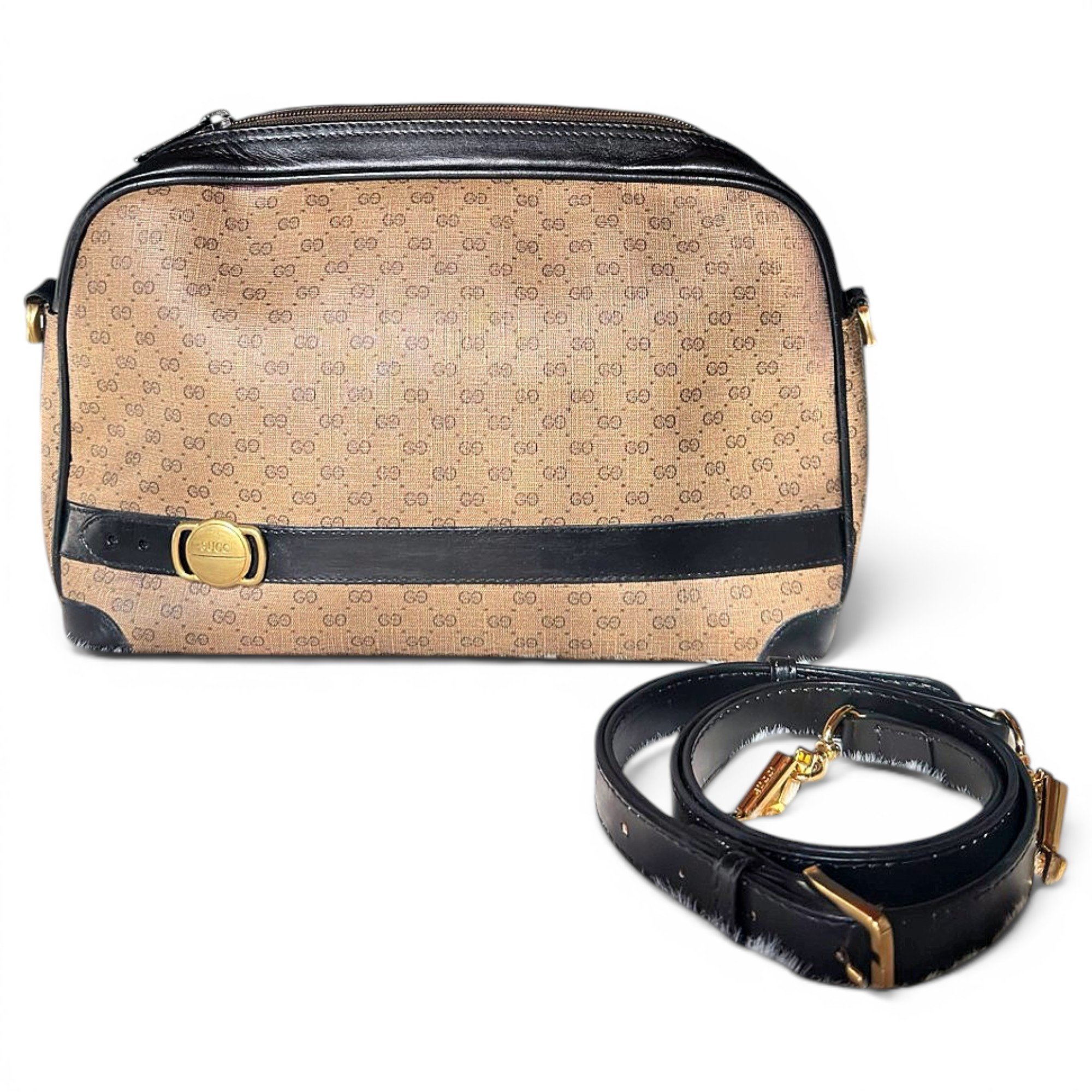 Leather crossbody bag