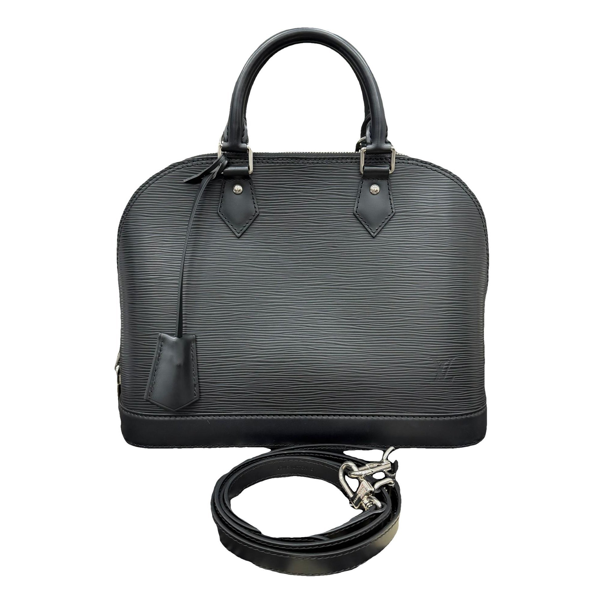 Alma leather handbag
