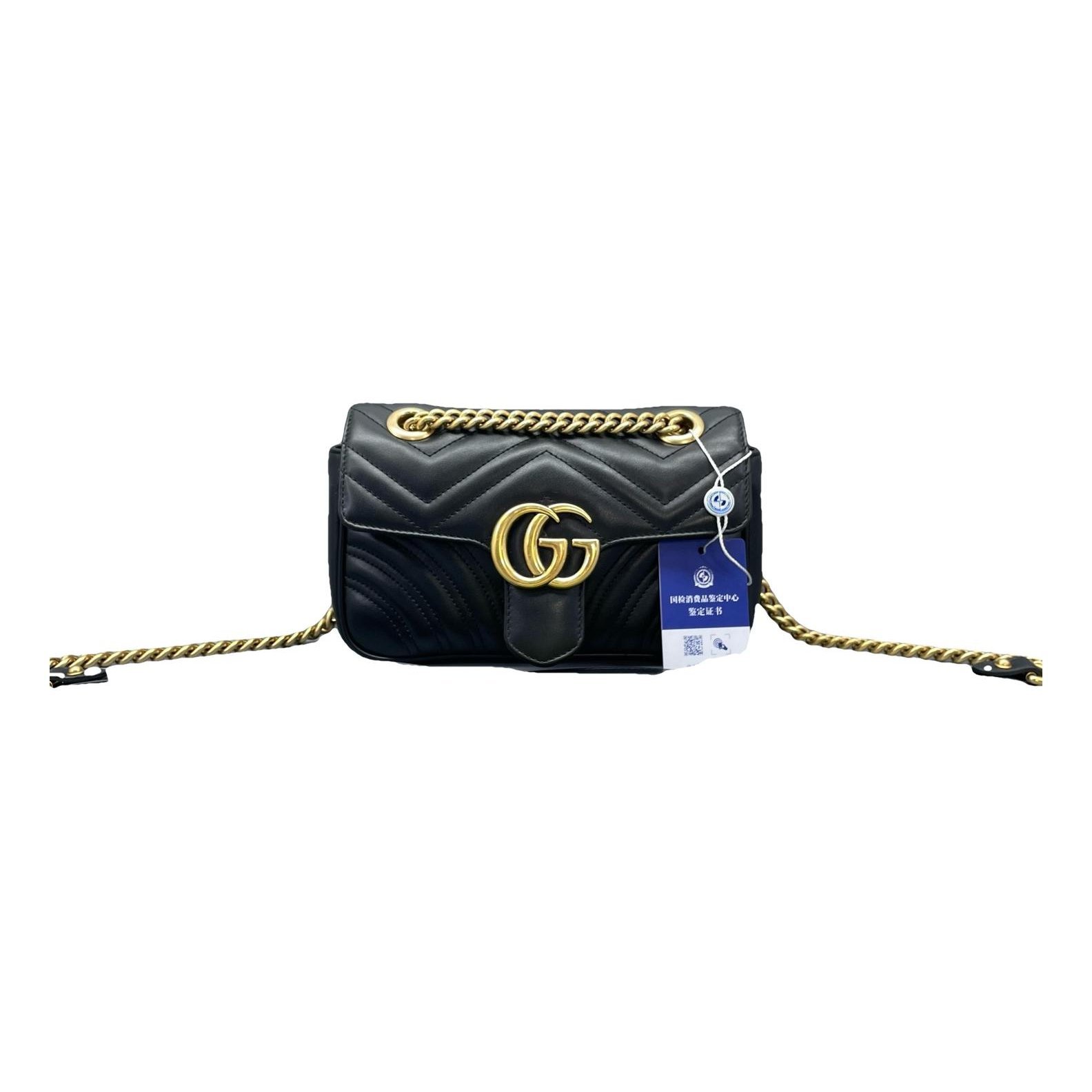 GG Marmont Triple zip leather handbag