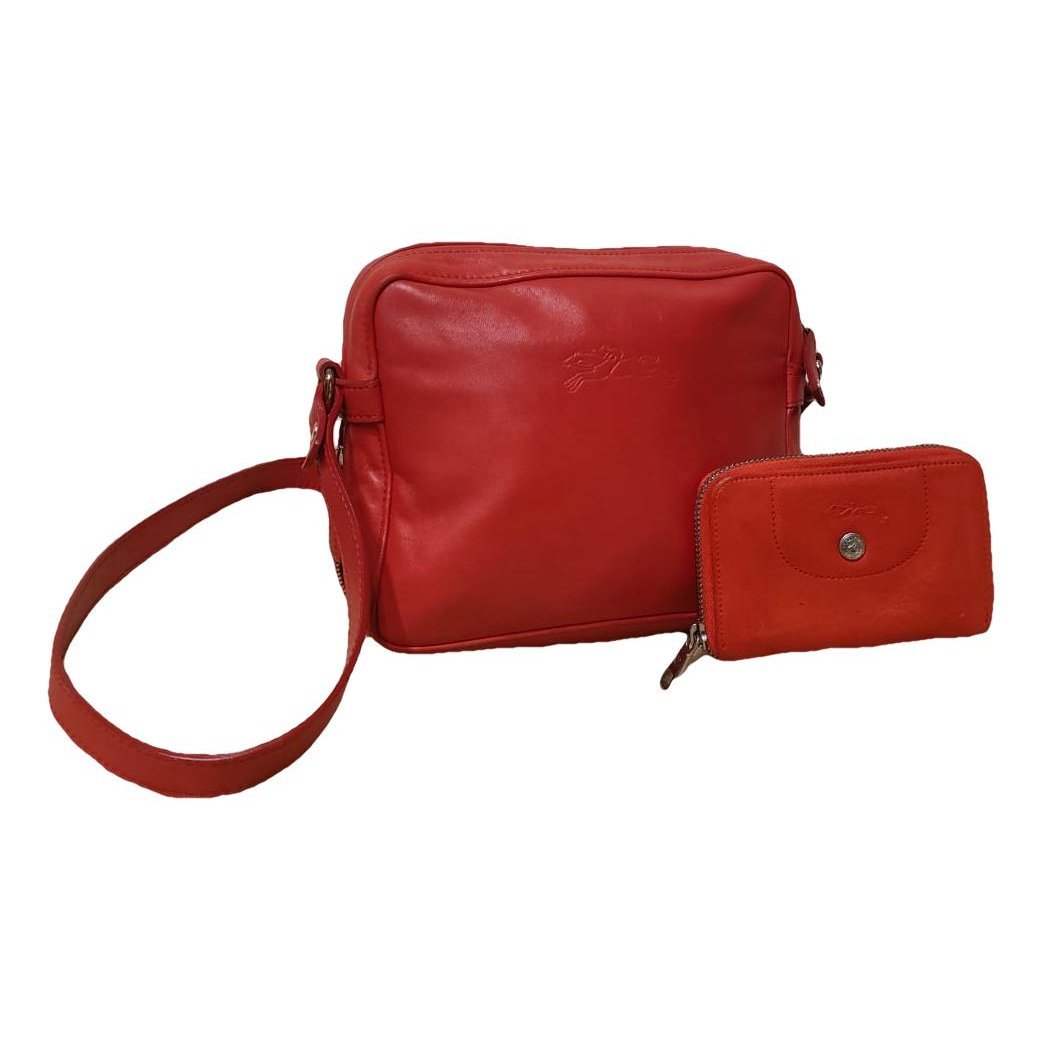 Leather crossbody bag