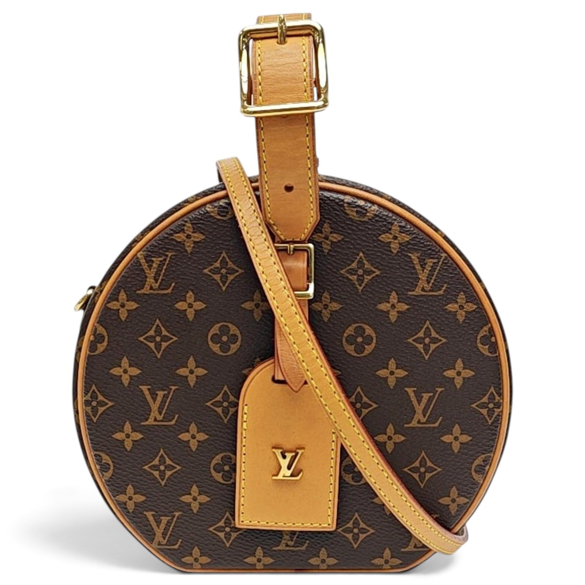 Micro boite chapeau leather handbag