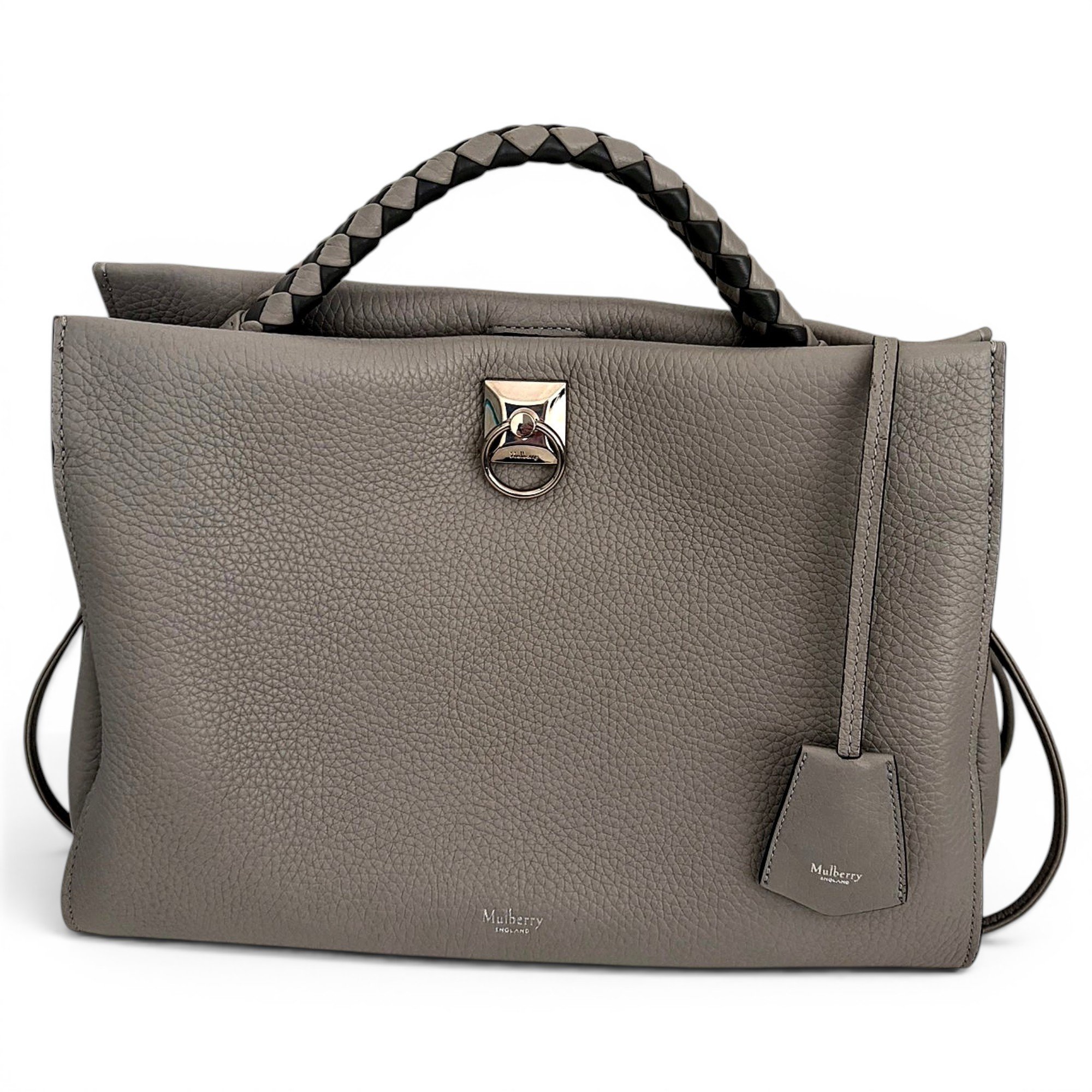 Iris leather handbag
