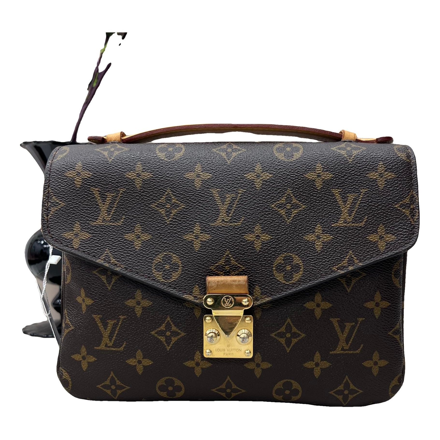 Metis leather crossbody bag