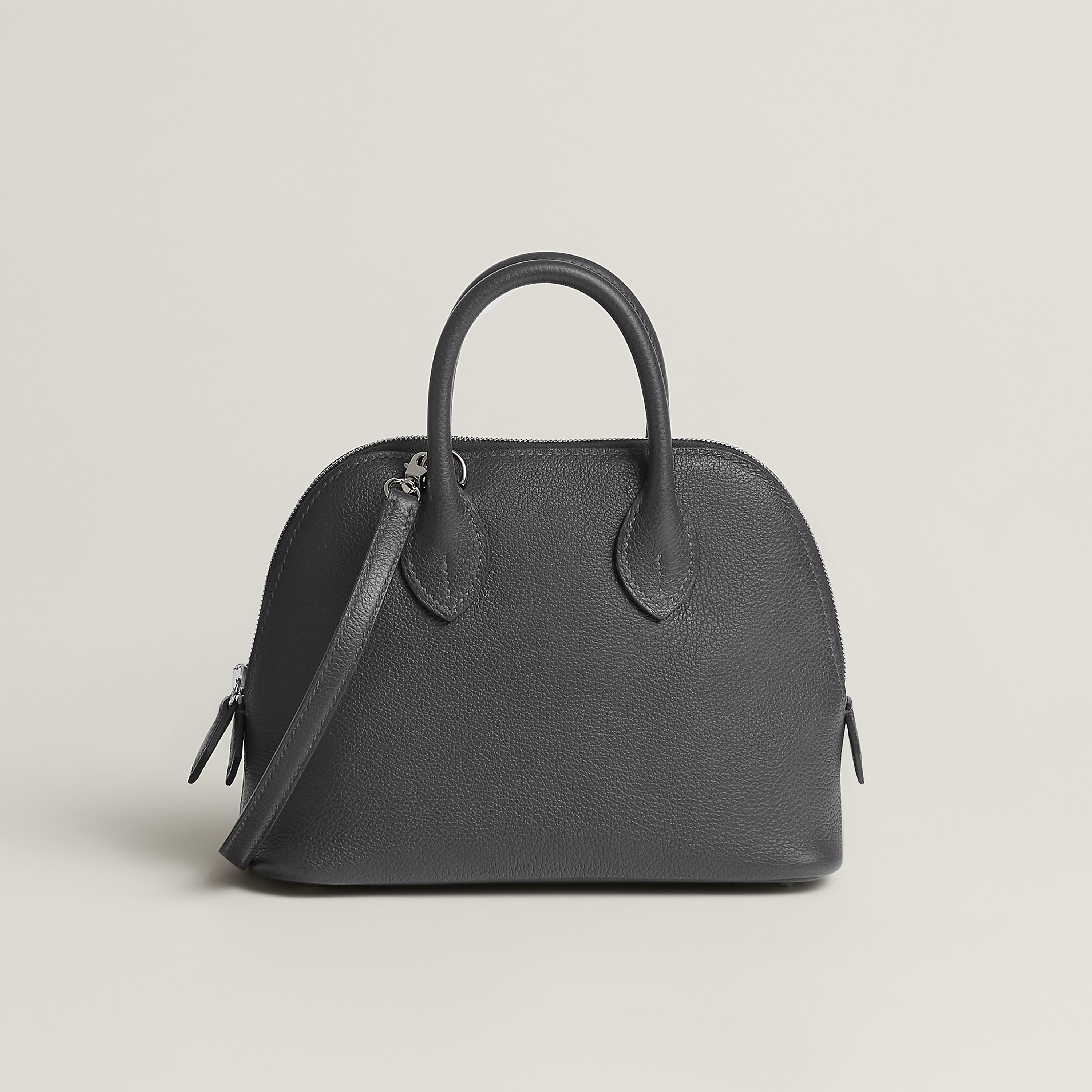 Hermès Mini Bolide in ardoise