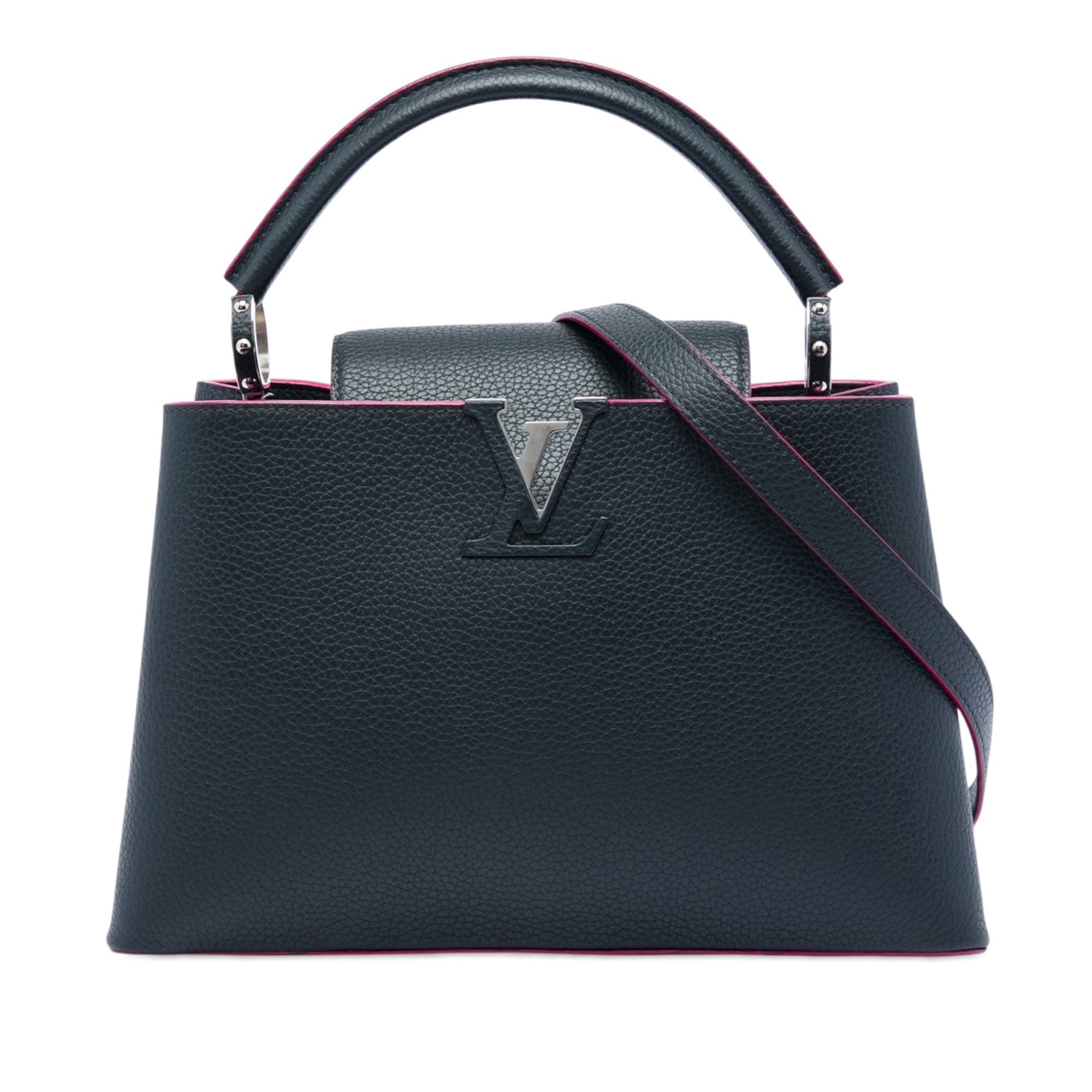 Capucines leather handbag