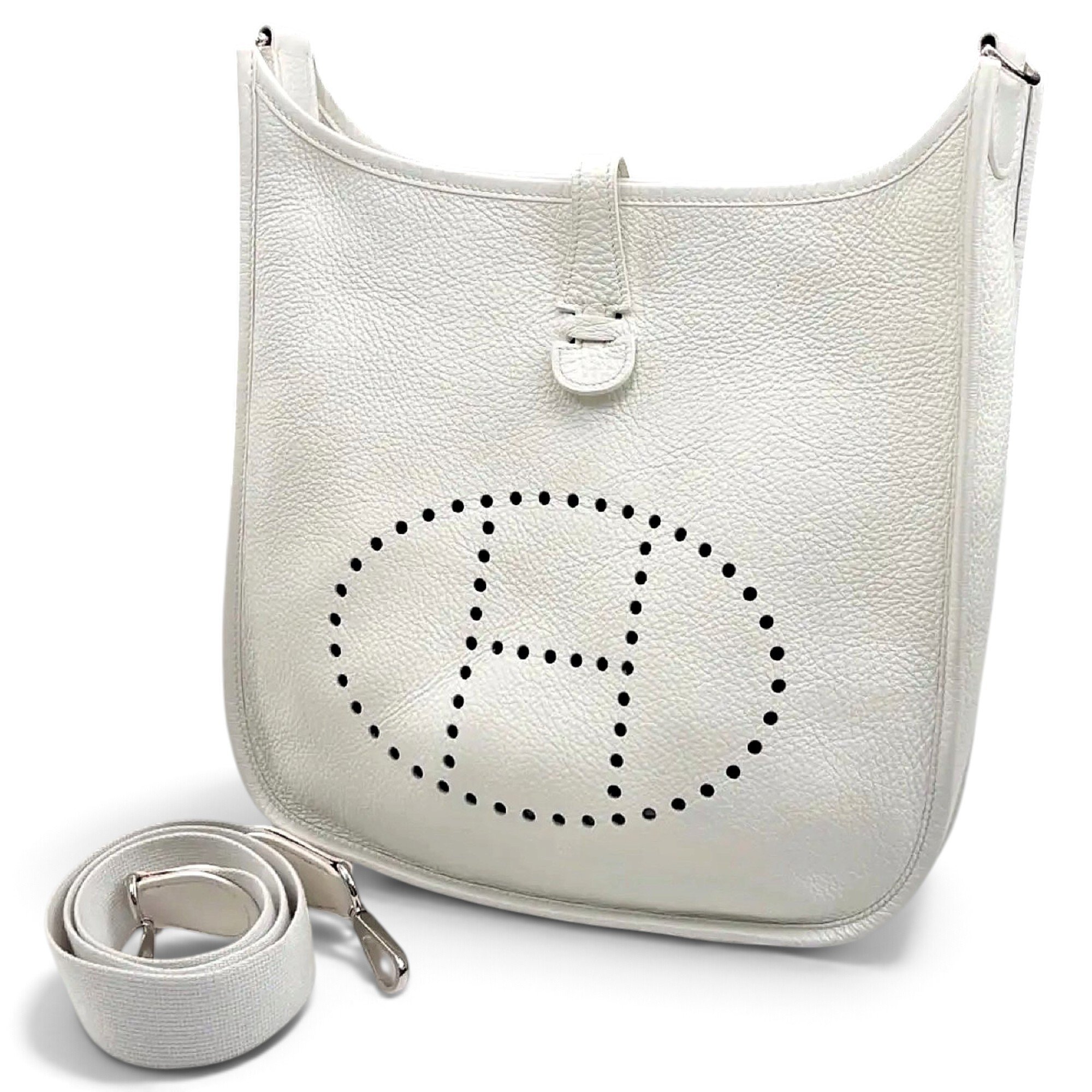 Evelyne leather handbag