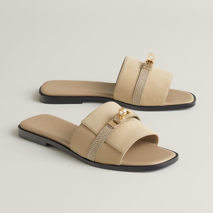Beige Lin Giulia Sandal