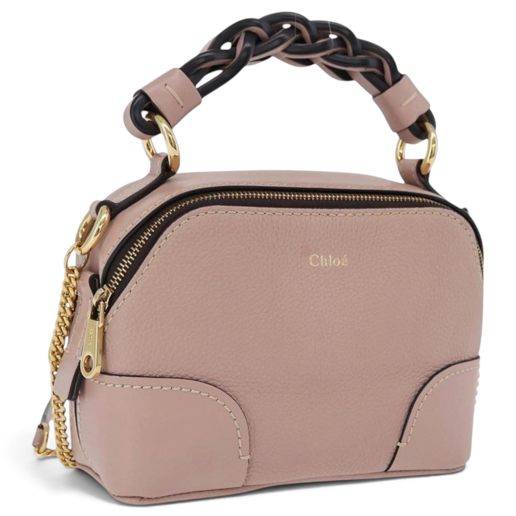 C leather mini bag