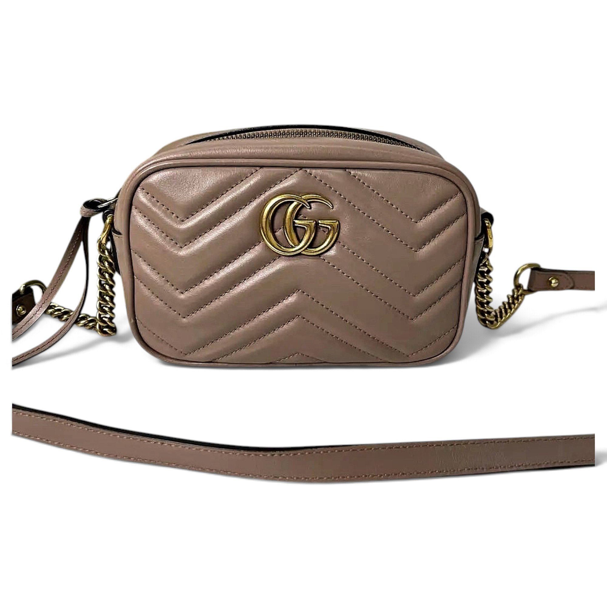 GG Marmont leather crossbody bag