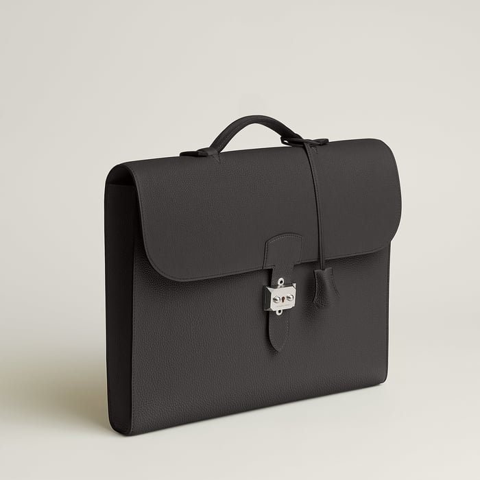 Dark Bronze Sac a Depeches Light 1-37 Briefcase