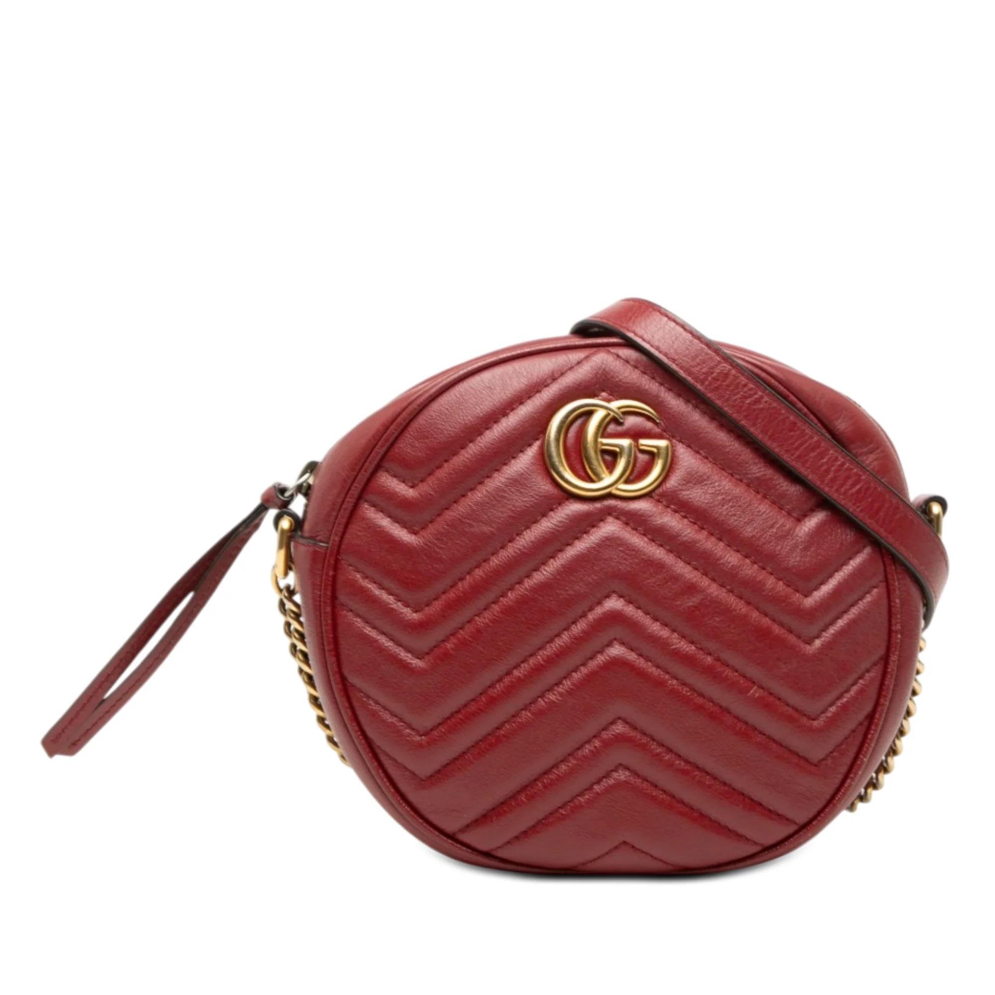 GG Marmont leather crossbody bag