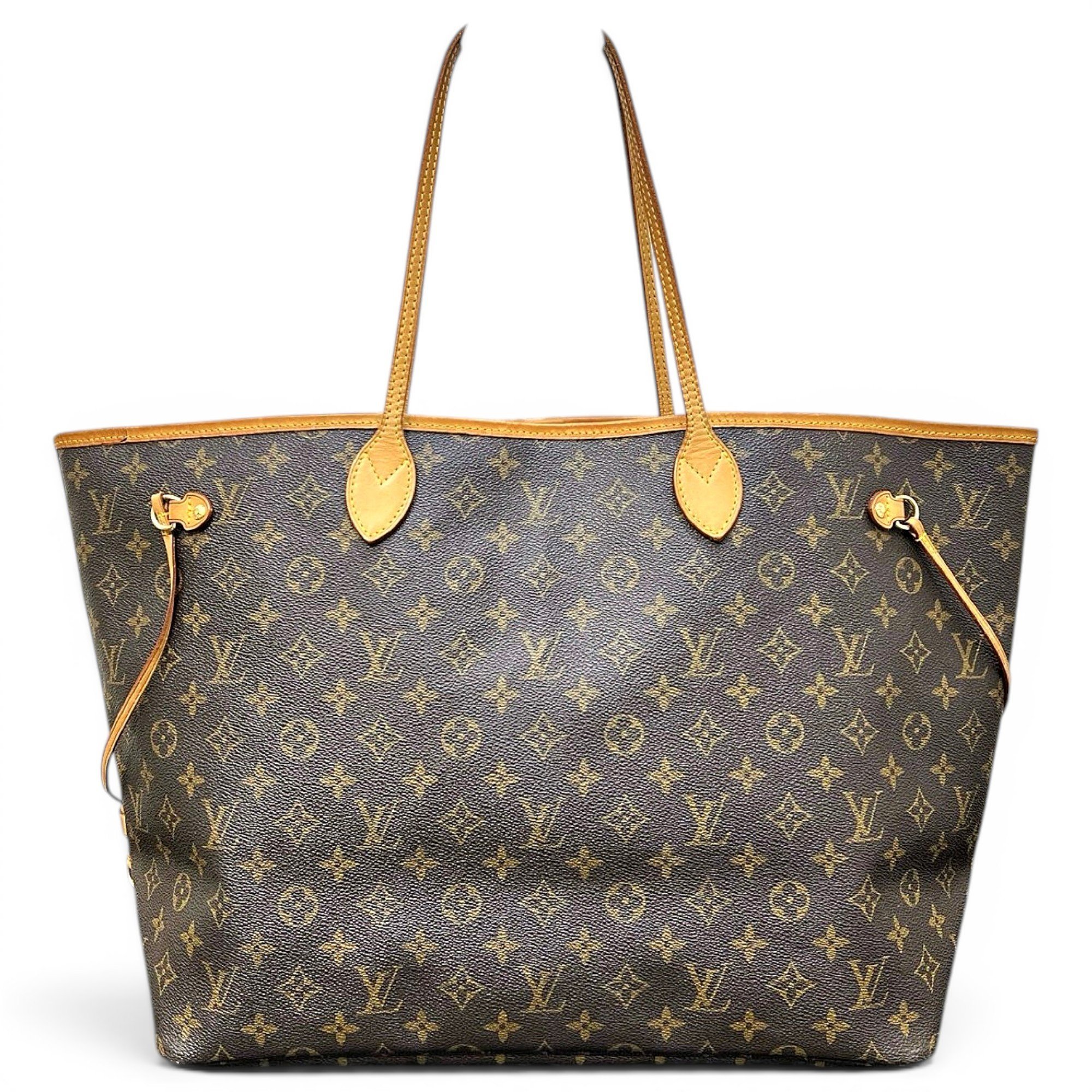 Neverfull leather tote