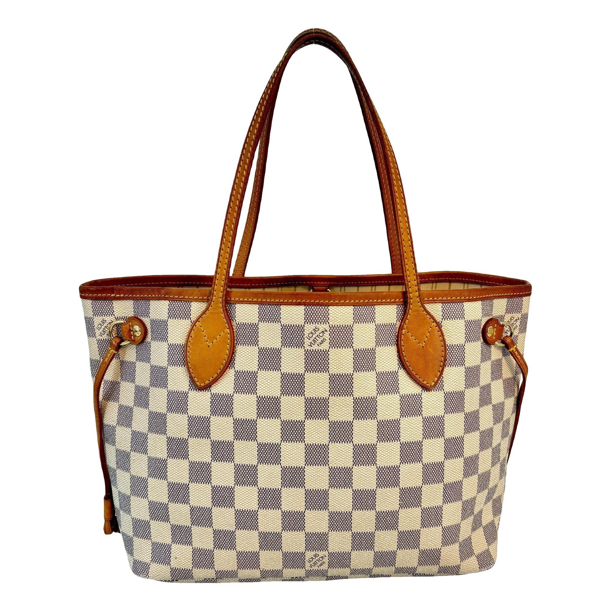Neverfull leather tote