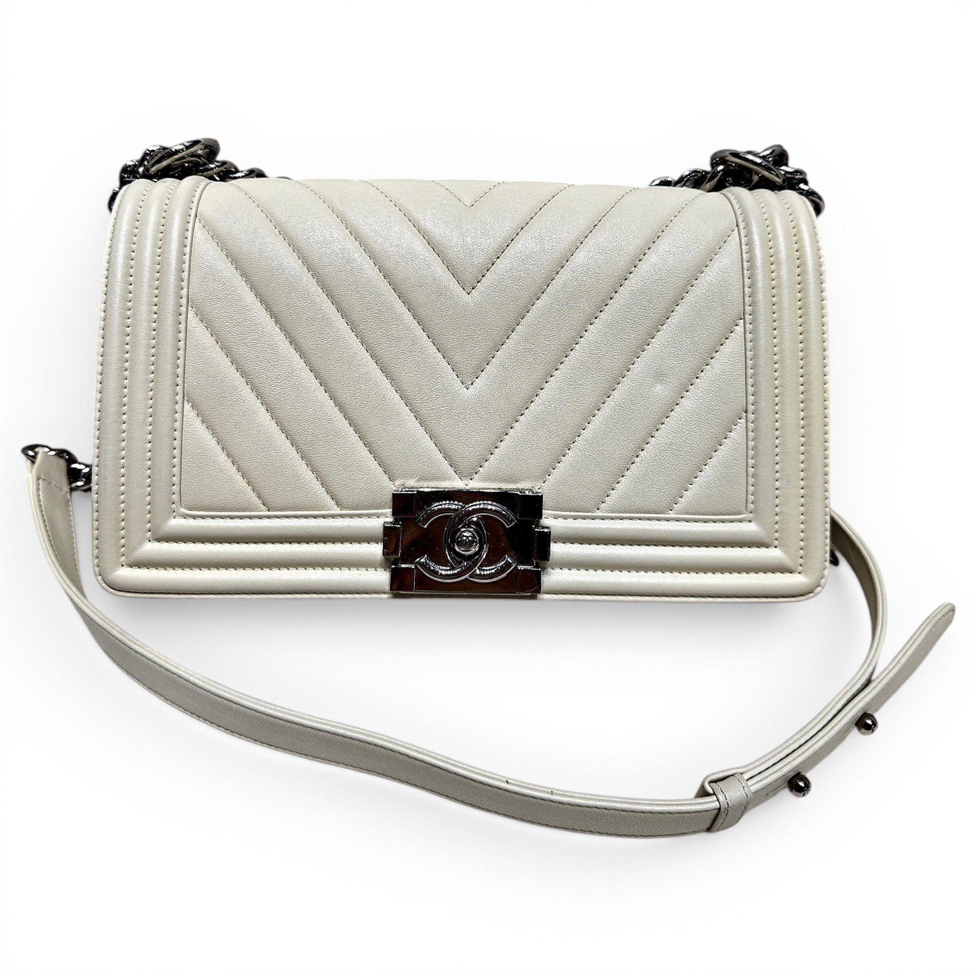 Boy leather handbag