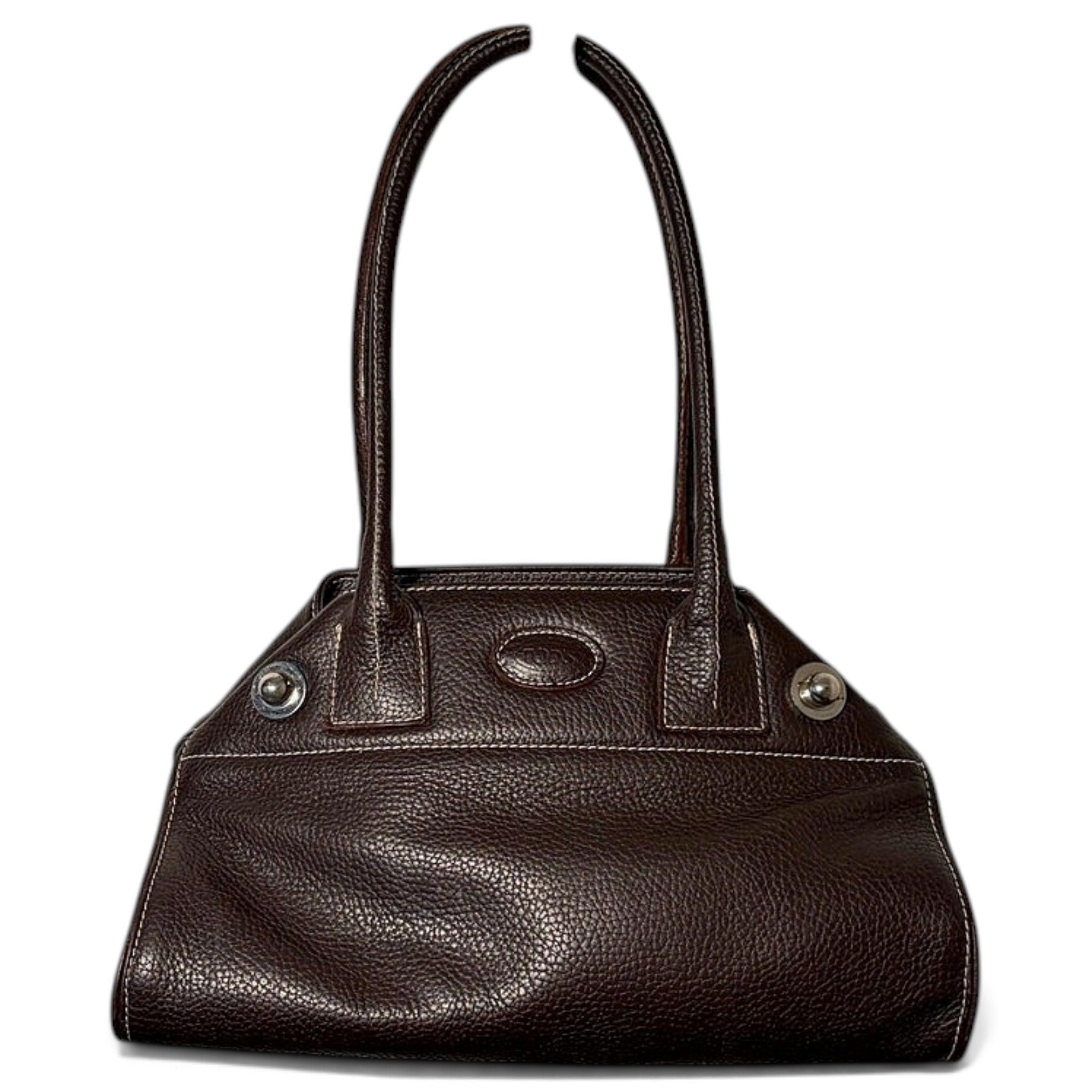 Leather tote