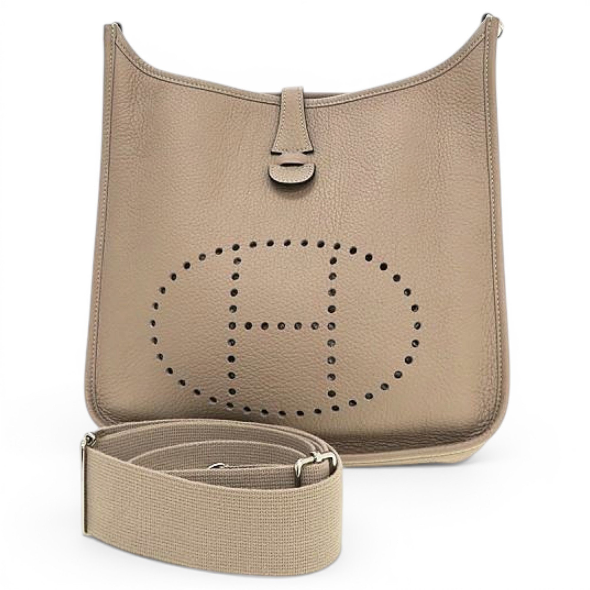 Evelyne leather handbag