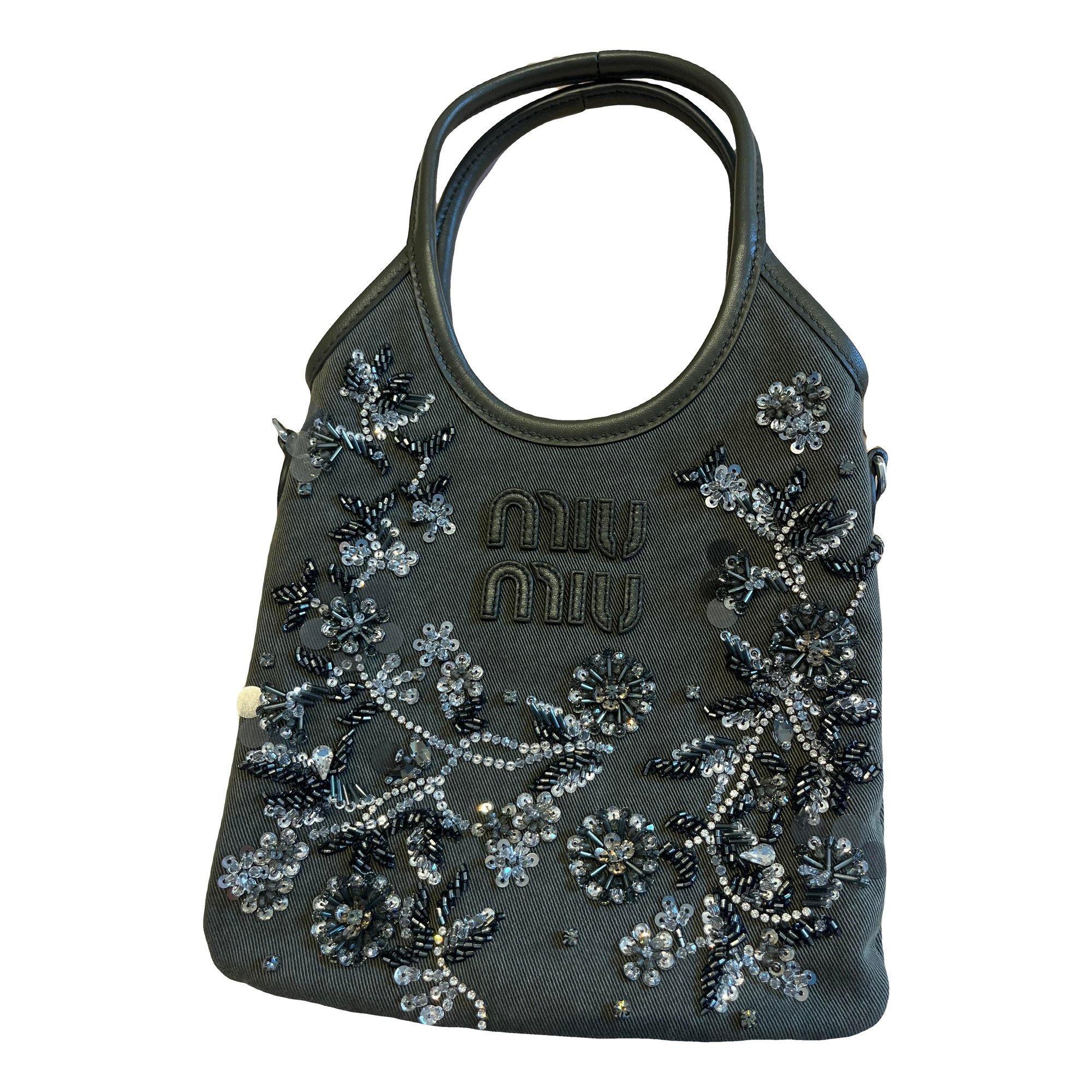 Glitter clutch bag