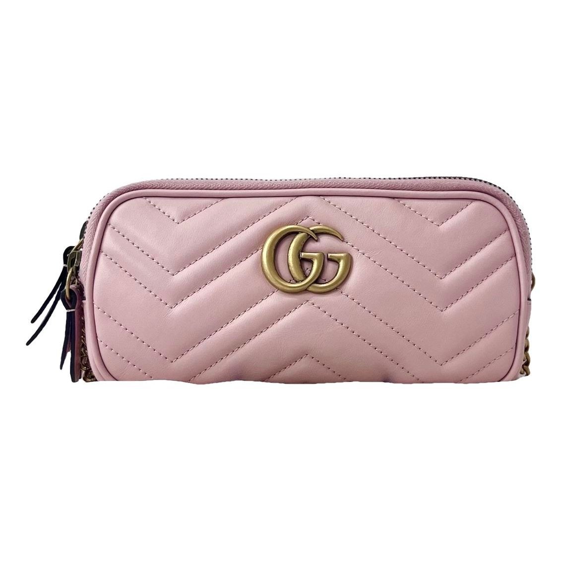 GG Marmont Triple zip leather handbag