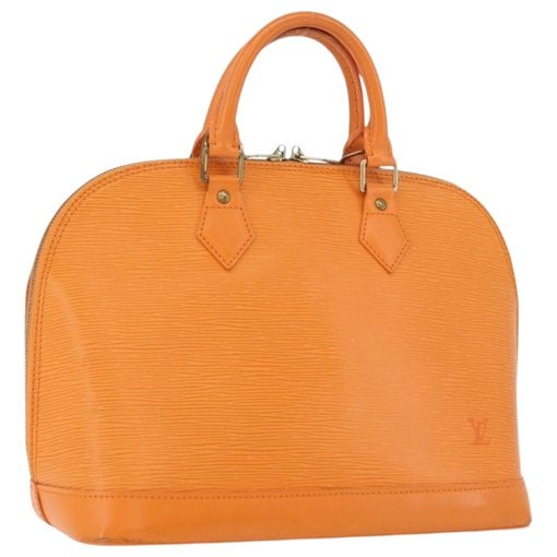 Alma leather handbag