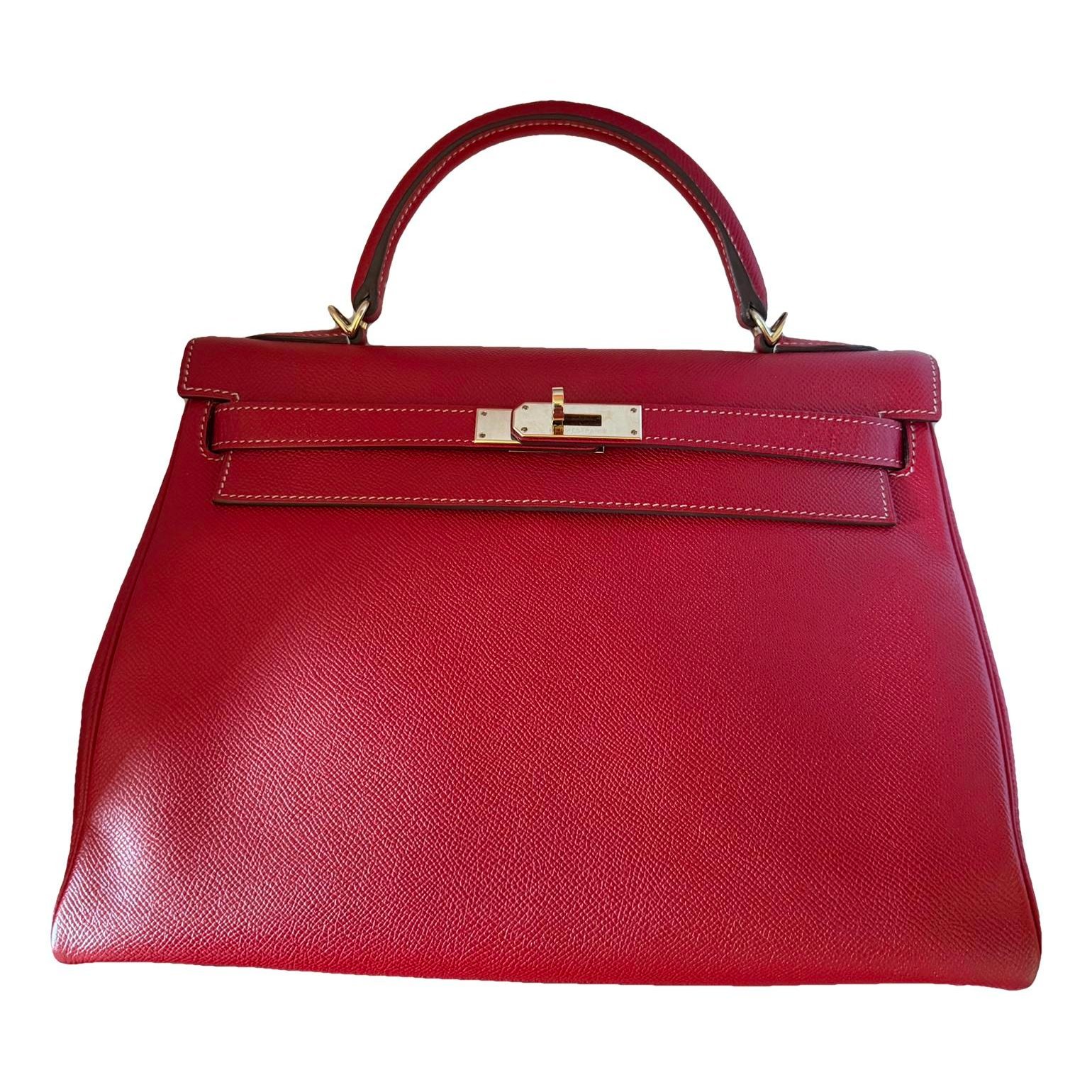 Kelly 32 leather handbag