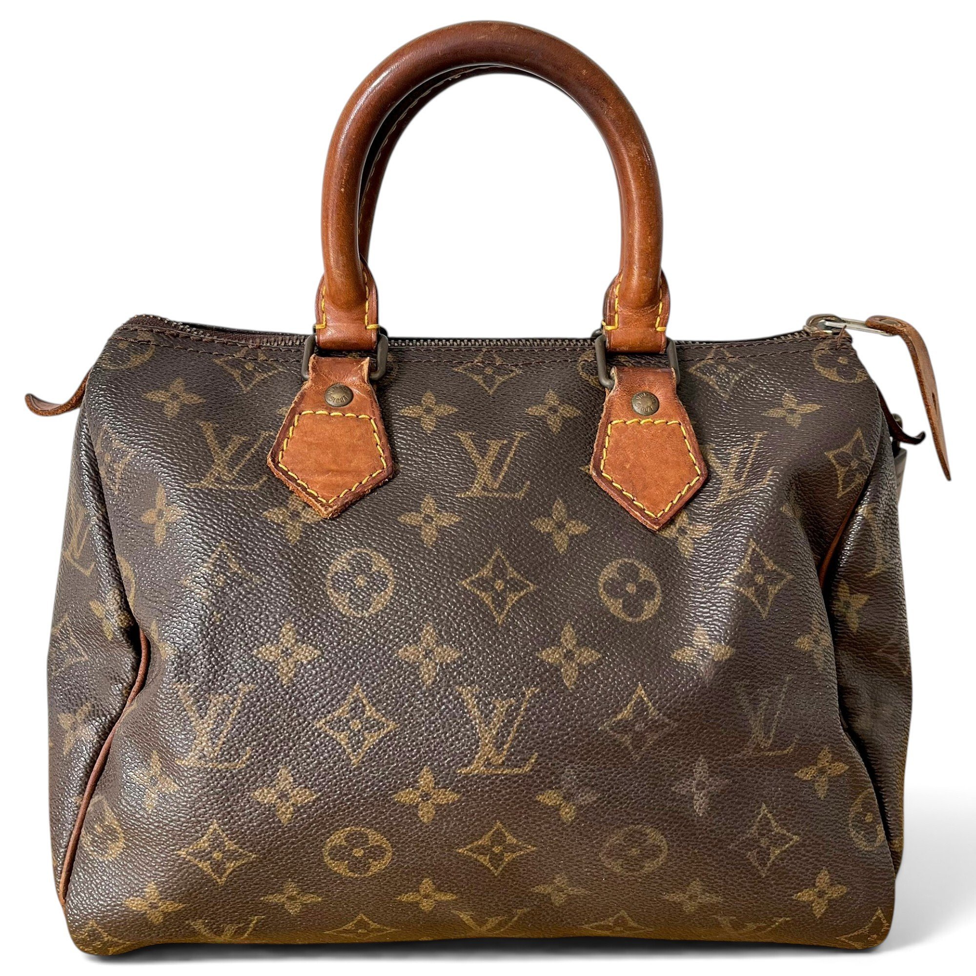 Louis Vuitton Speedy leather handbag