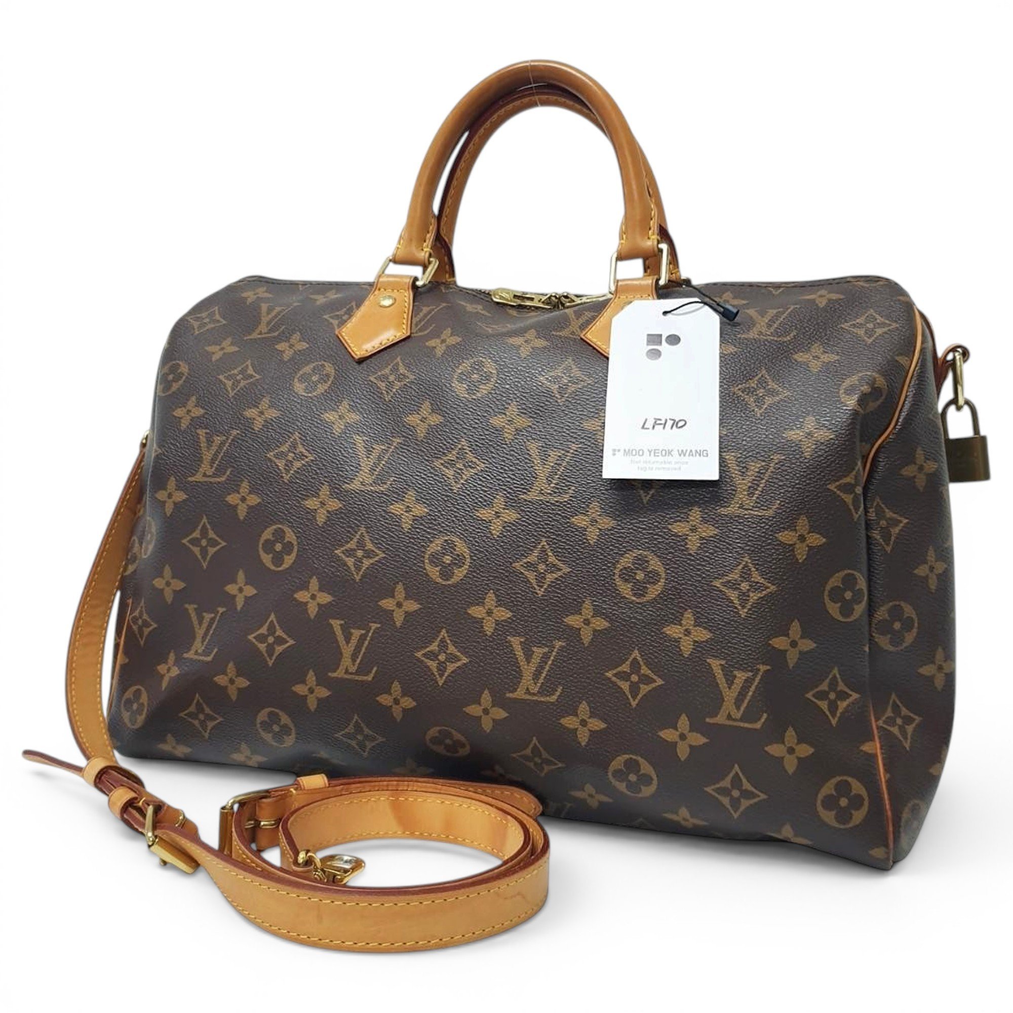 Leather handbag