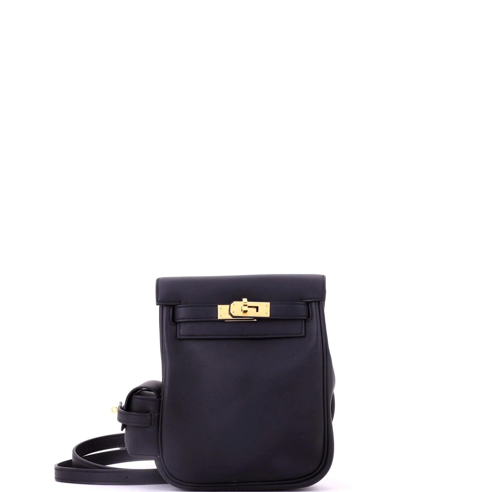 Leather backpack