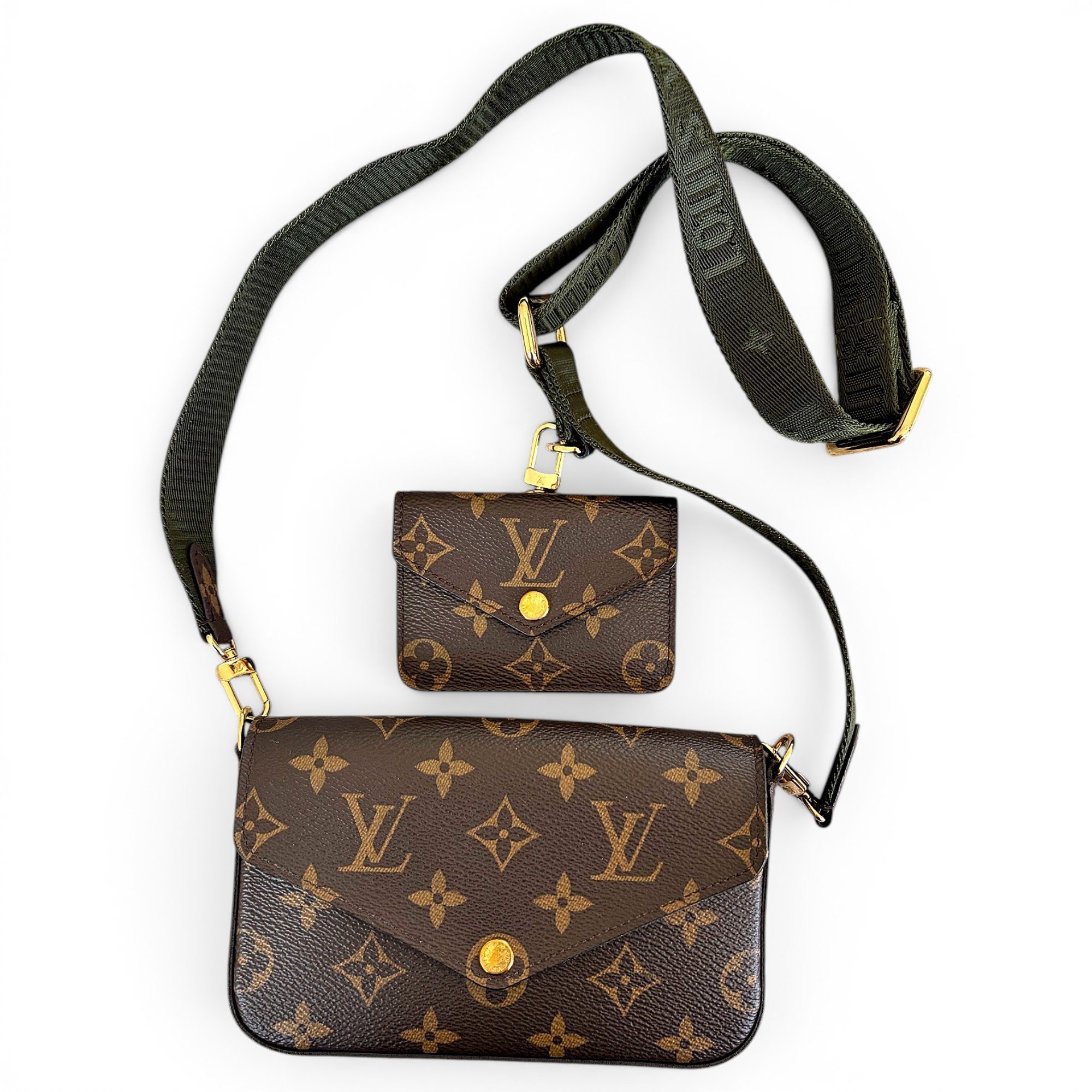 Multi Pochette Accessoires leather crossbody bag