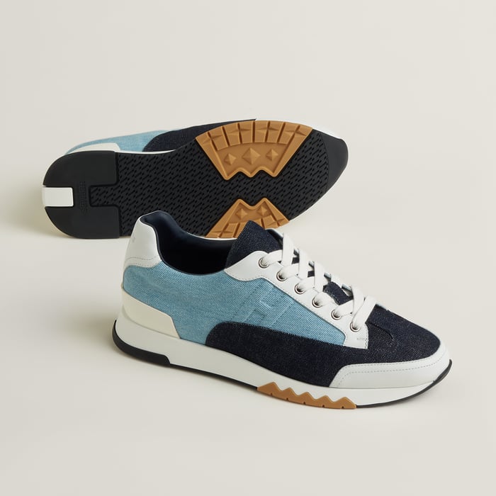 Multicolore Bleu Clair Trail Sneaker