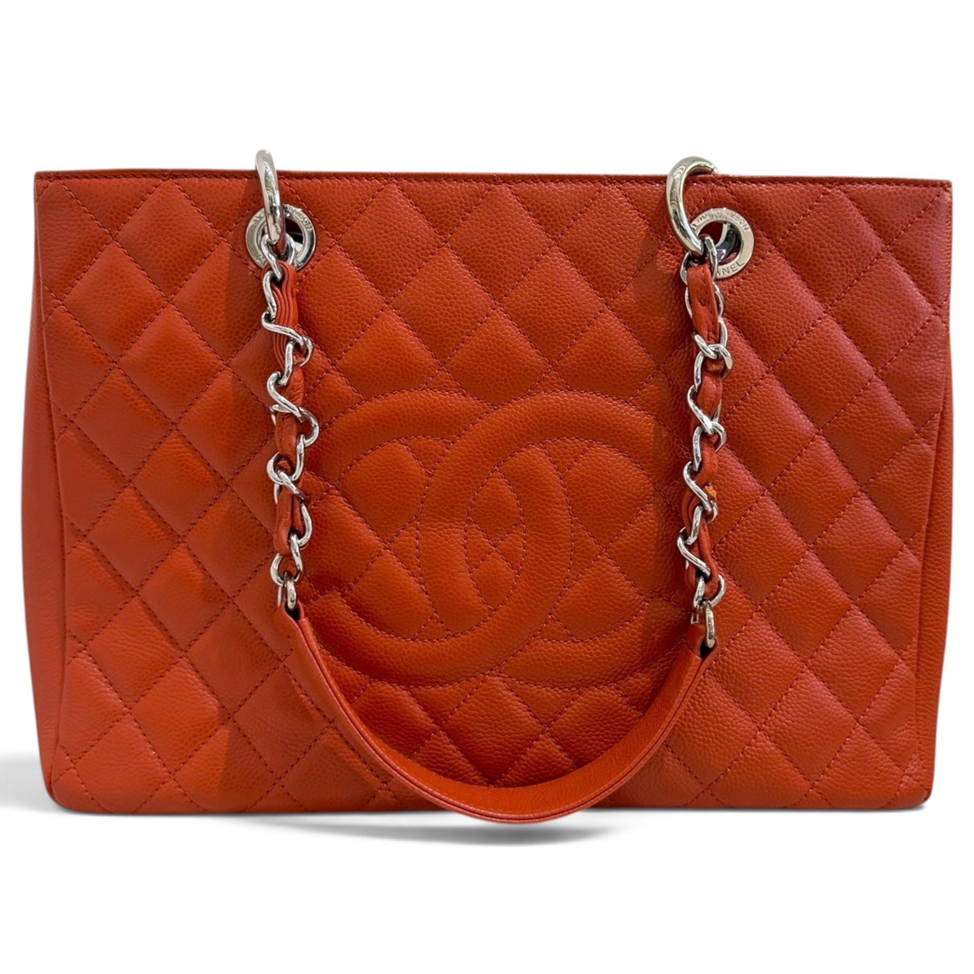 Grand shopping leather tote