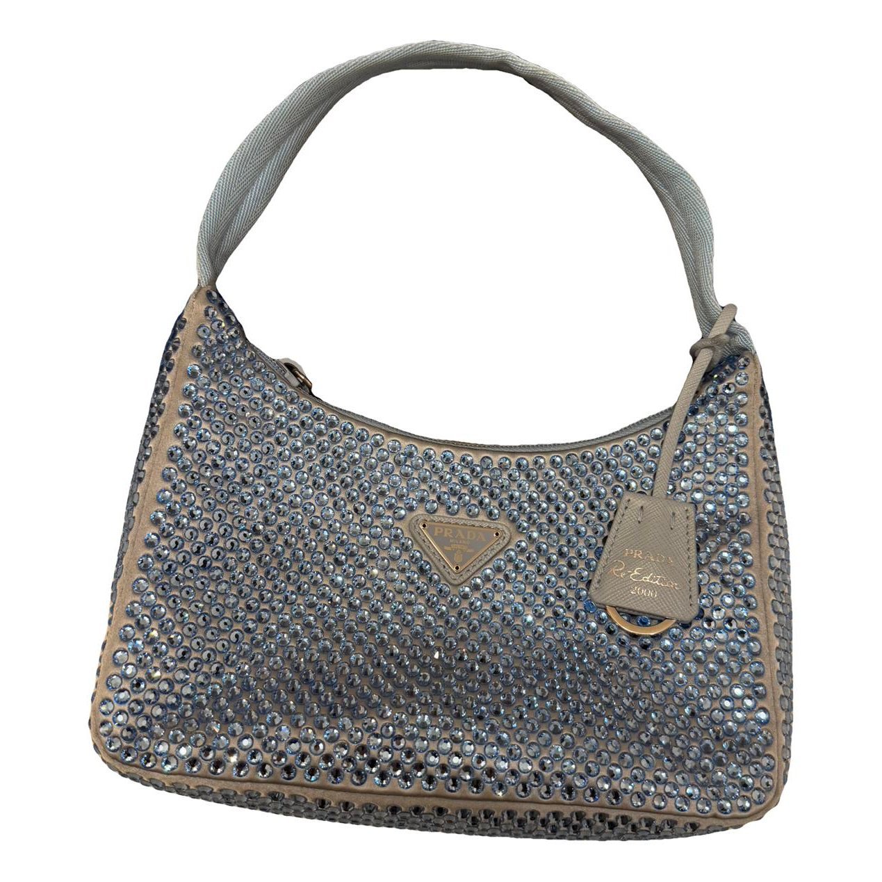Re-edition silk handbag