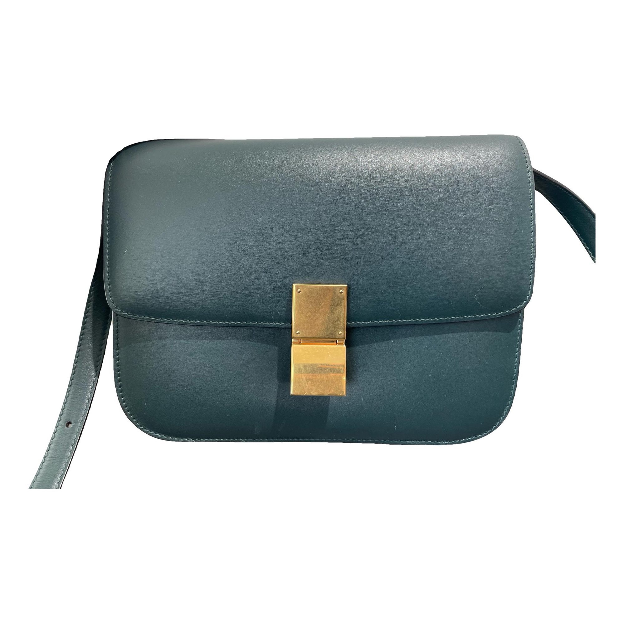 Classic leather handbag