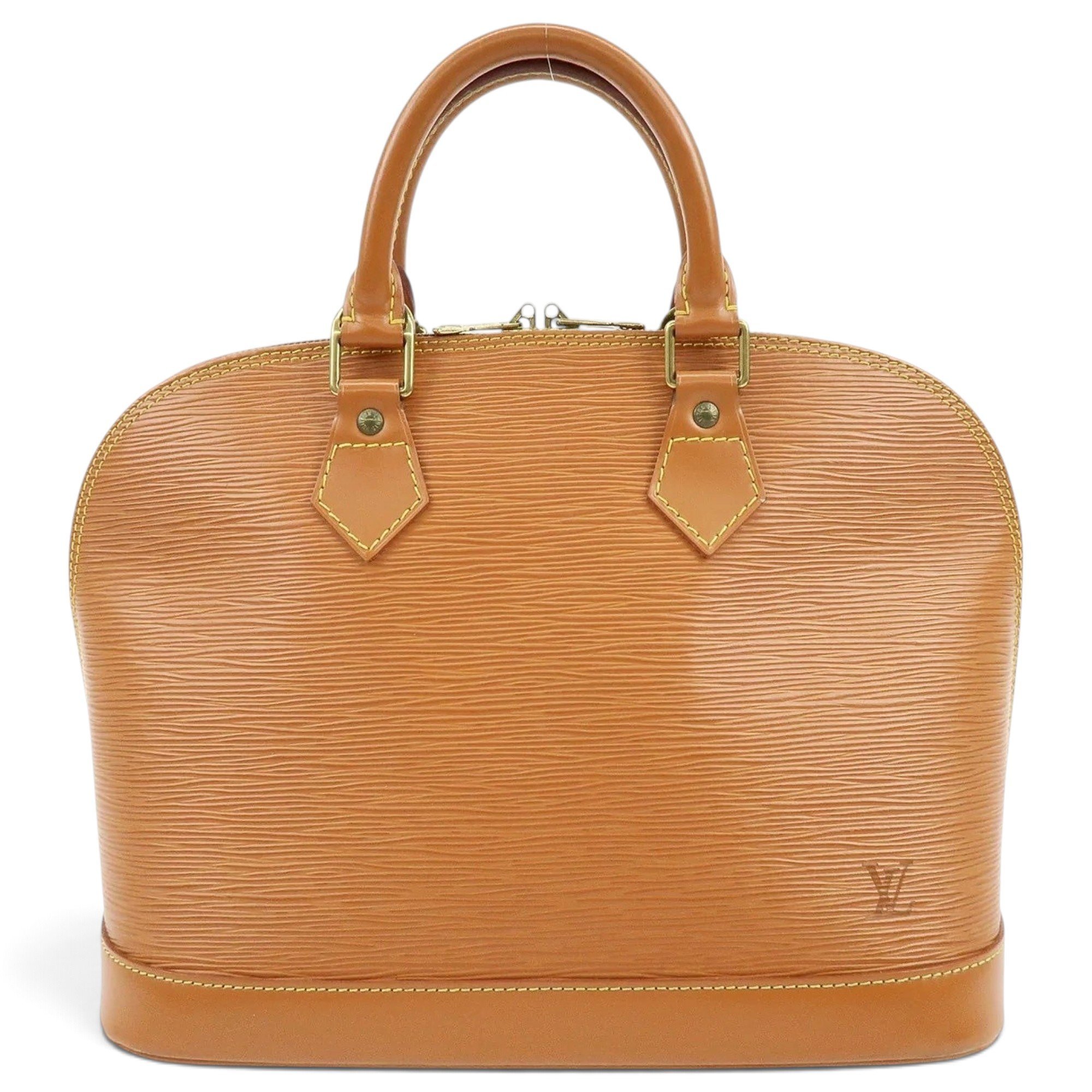 Alma leather handbag
