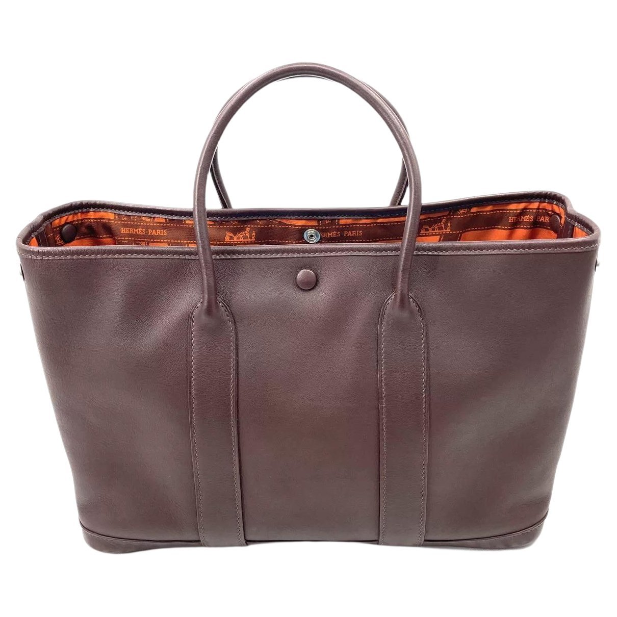 Garden Party leather tote