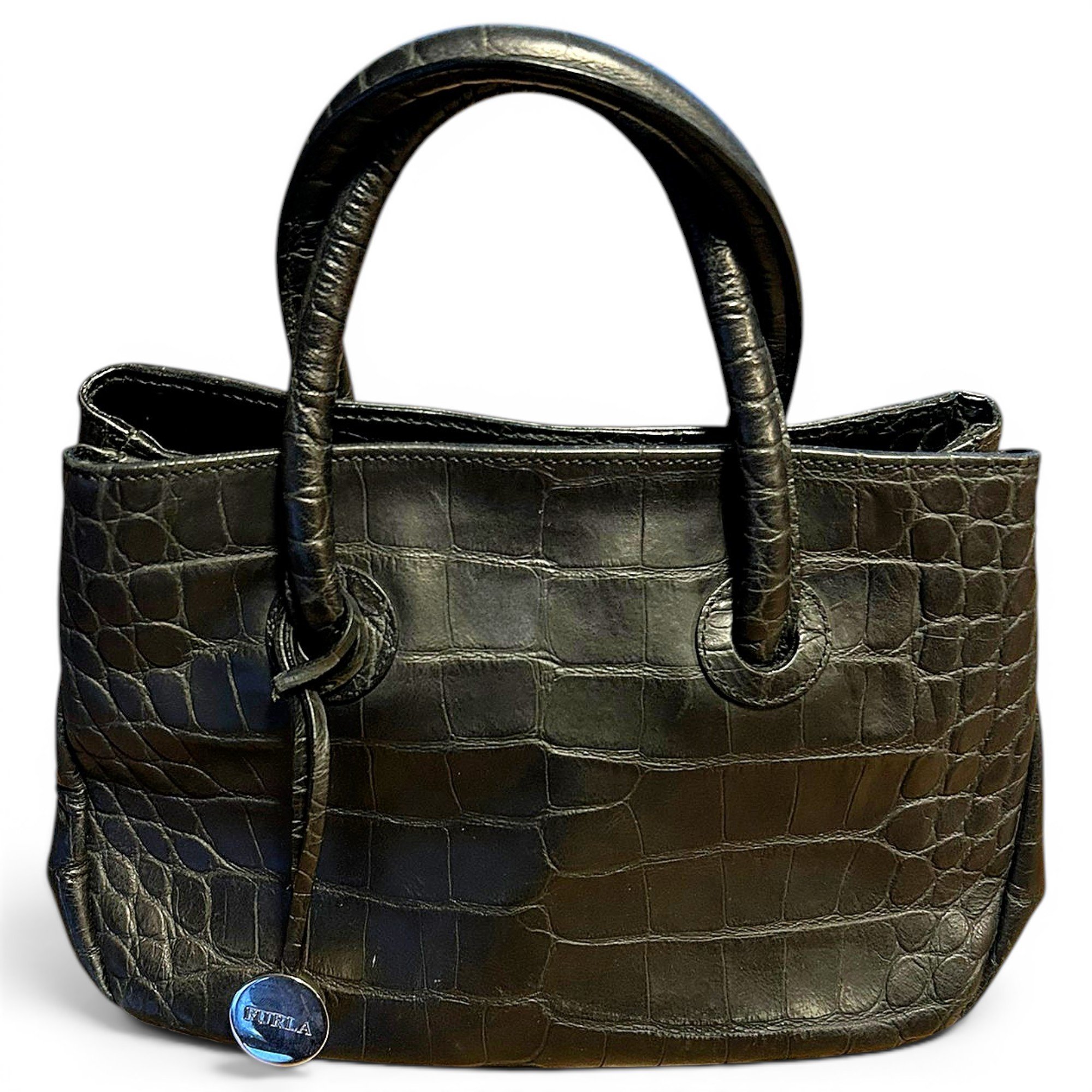 Leather handbag