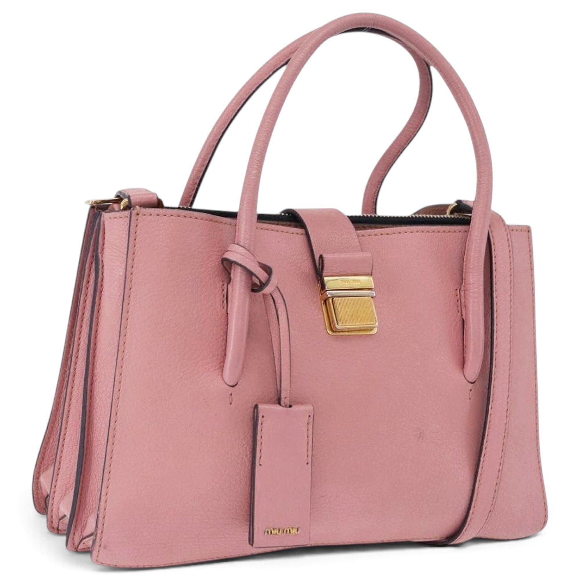 Leather handbag