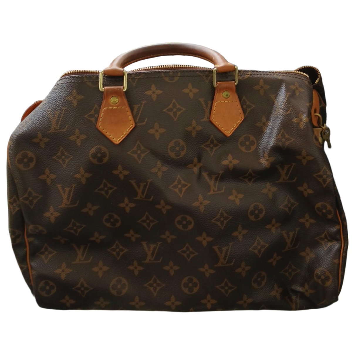 Speedy leather handbag