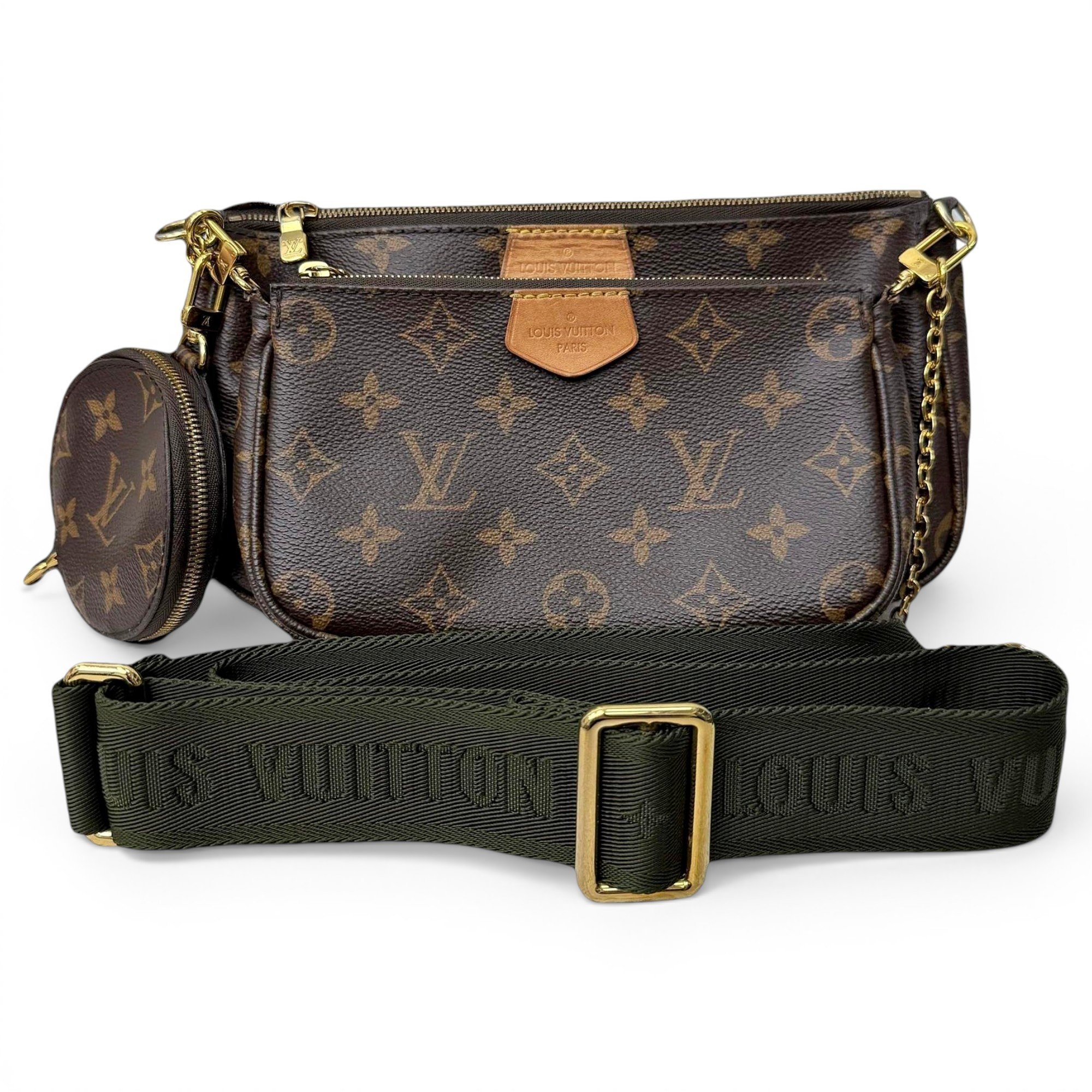 Multi Pochette Accessoires leather handbag
