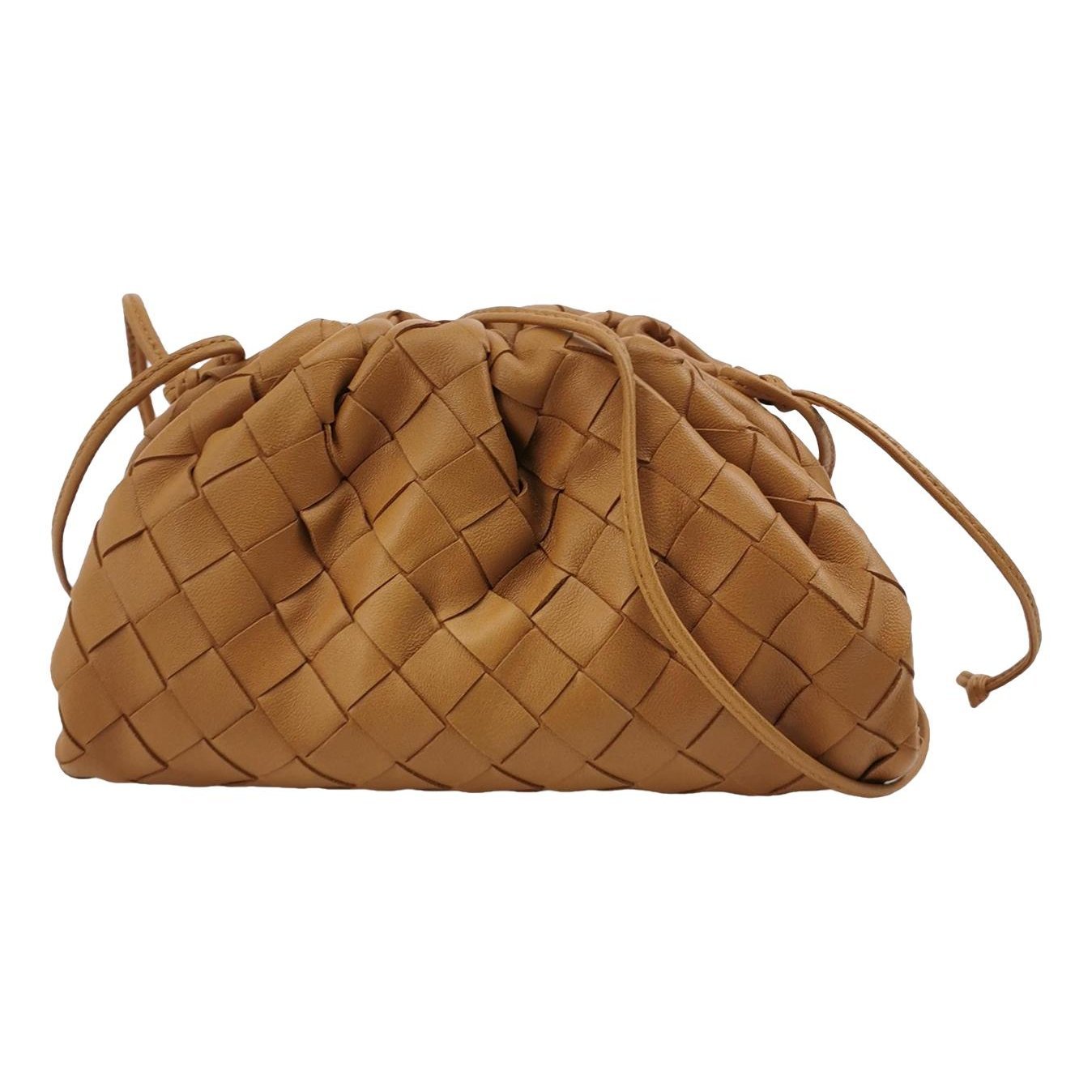 Pouch leather handbag